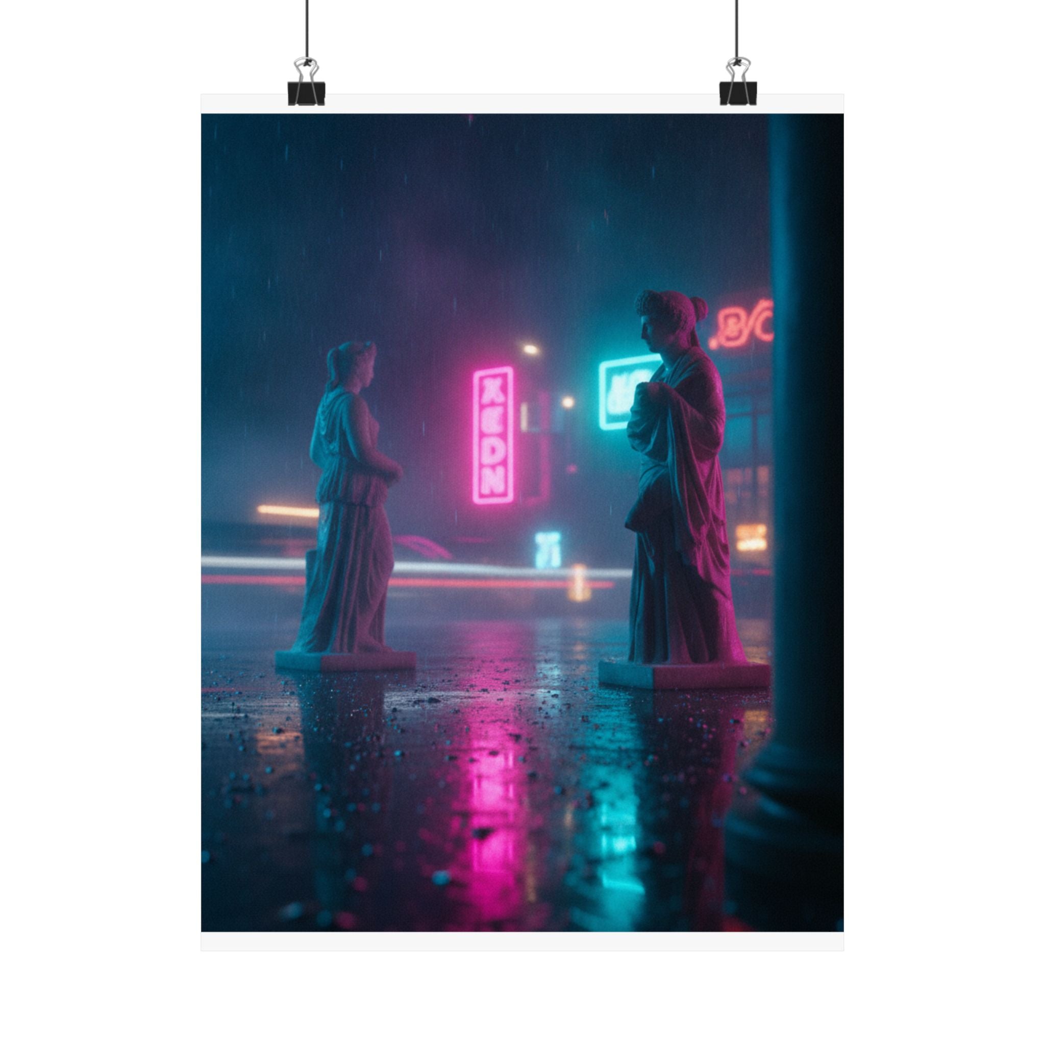 Neon Noir art print — product view 12