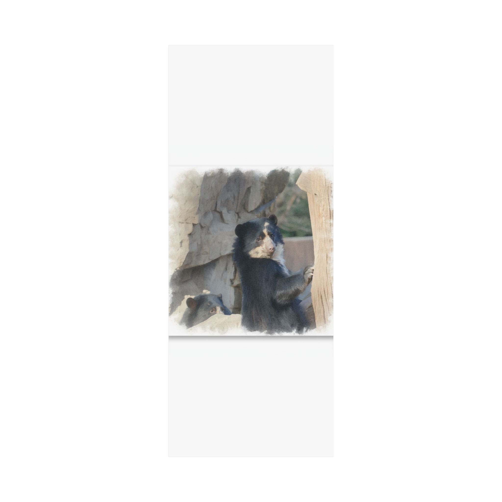 Watercolor — Bear — Matte Poster