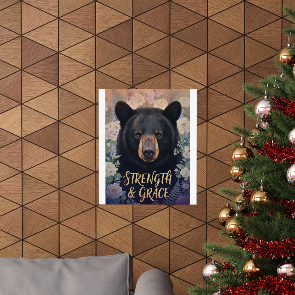 Affirmation — Bear — Matte Poster