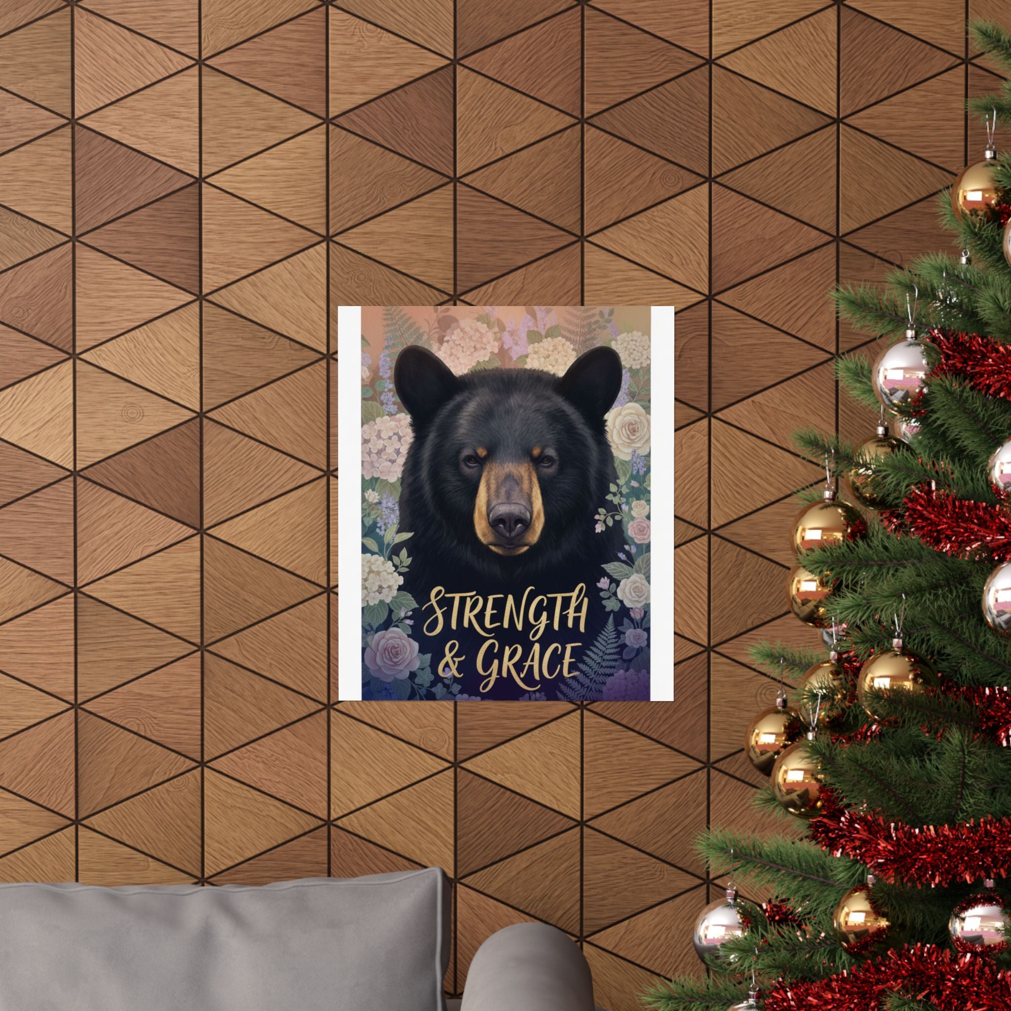 Affirmation — Bear — Matte Poster