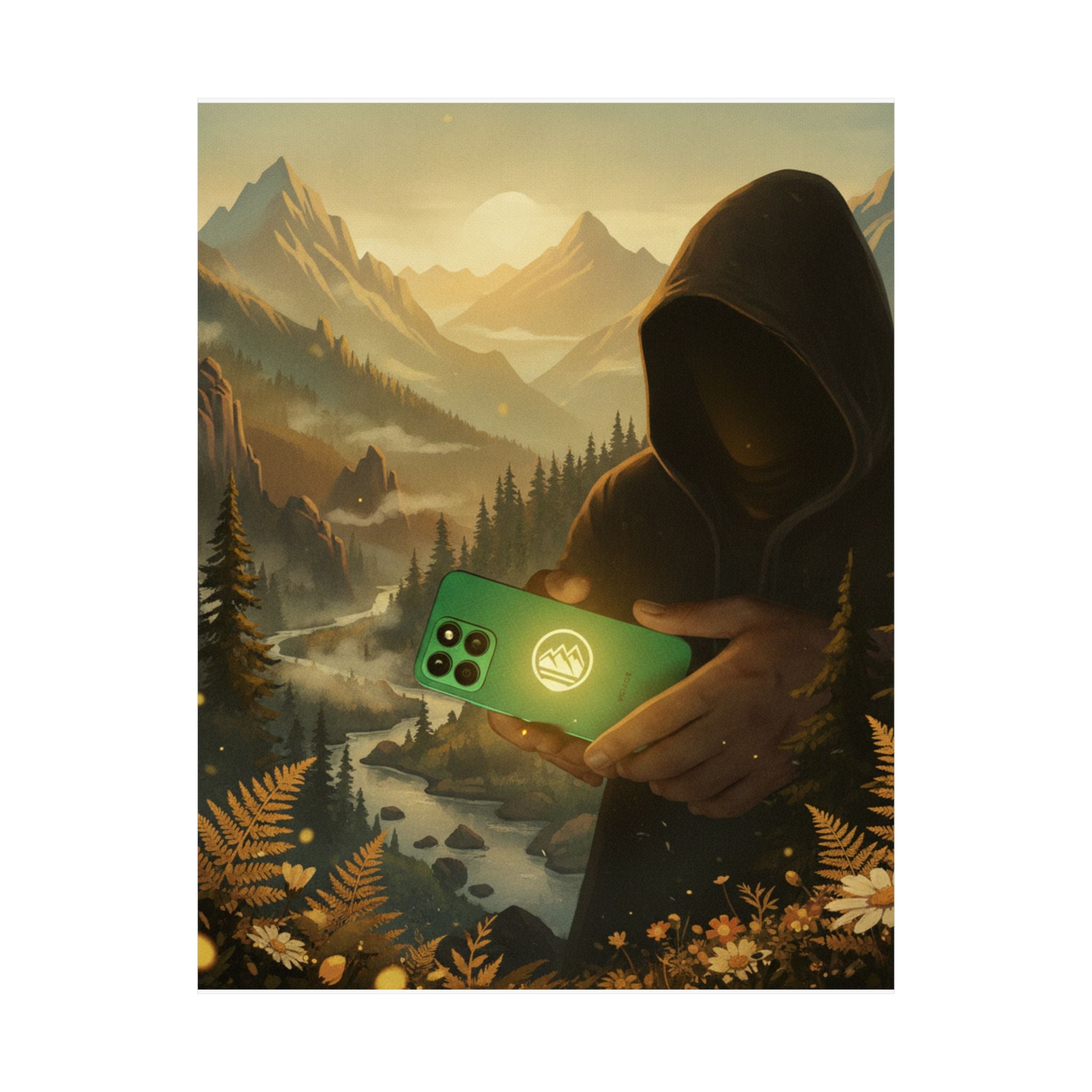 Scenic Nature — Phone — Matte Poster