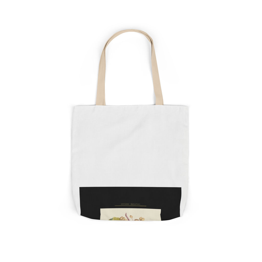 UNTAMED Vintage Botanical Blossom Canvas Tote Bag