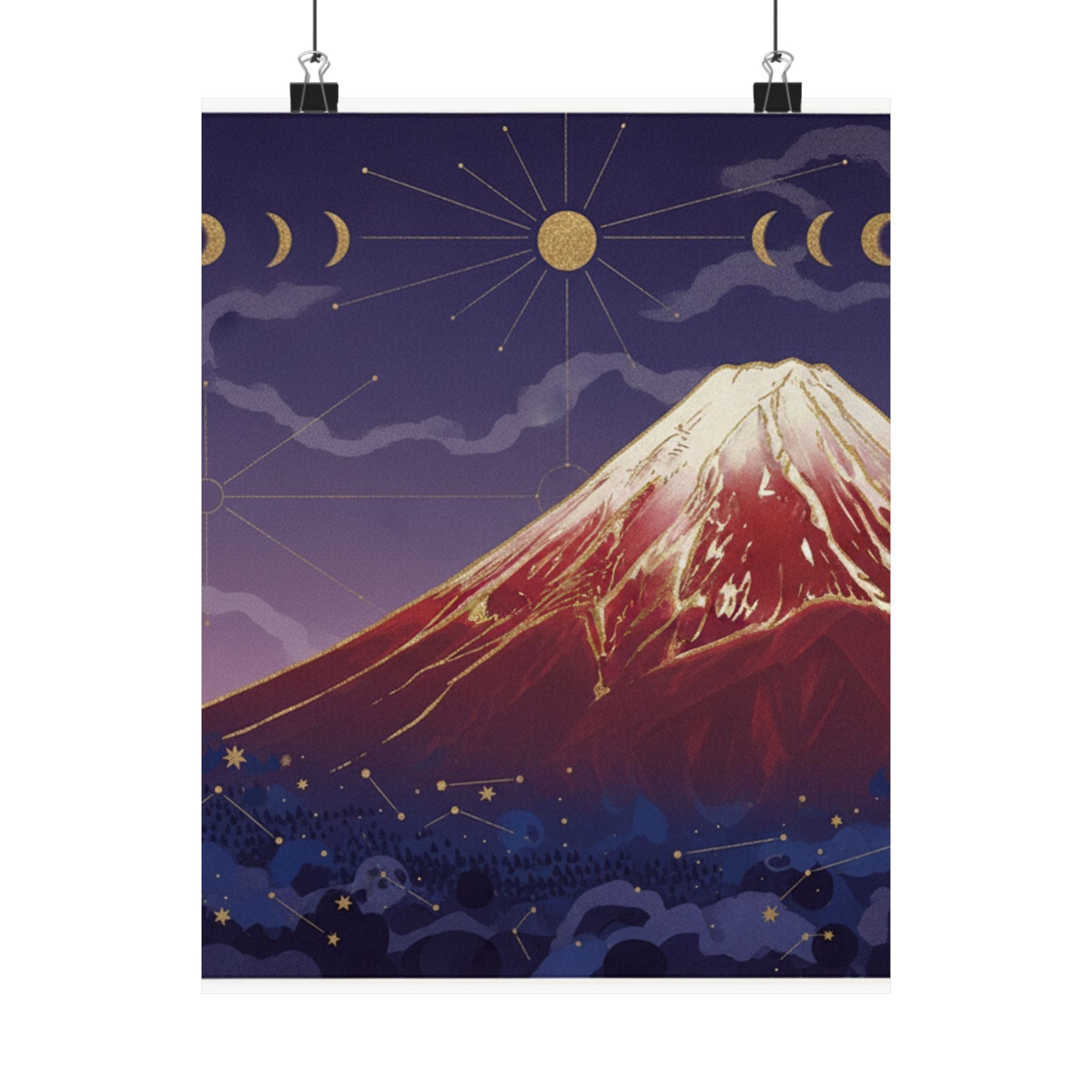 Celestial art print — product view 21