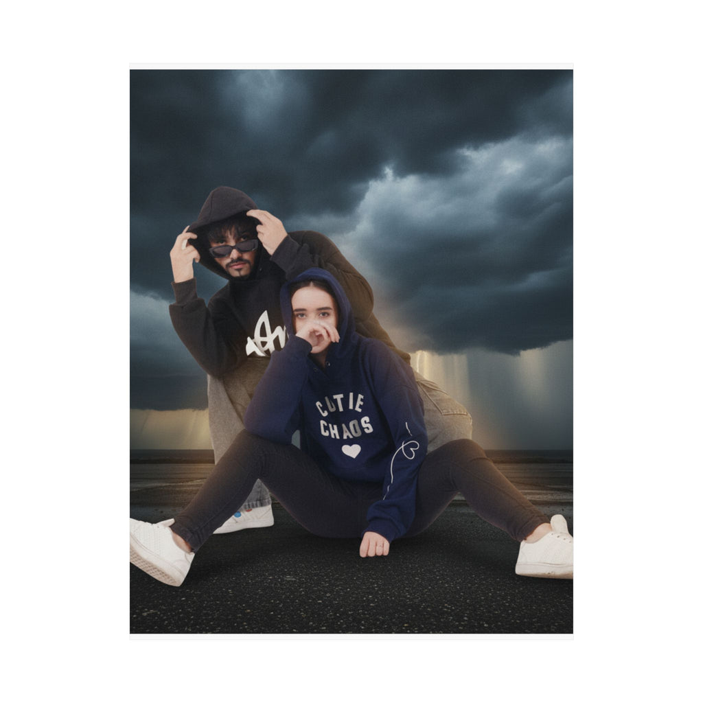 Dramatic Storm — People — Matte Poster