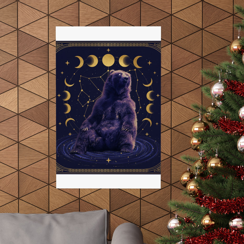 Celestial — Bear — Matte Poster