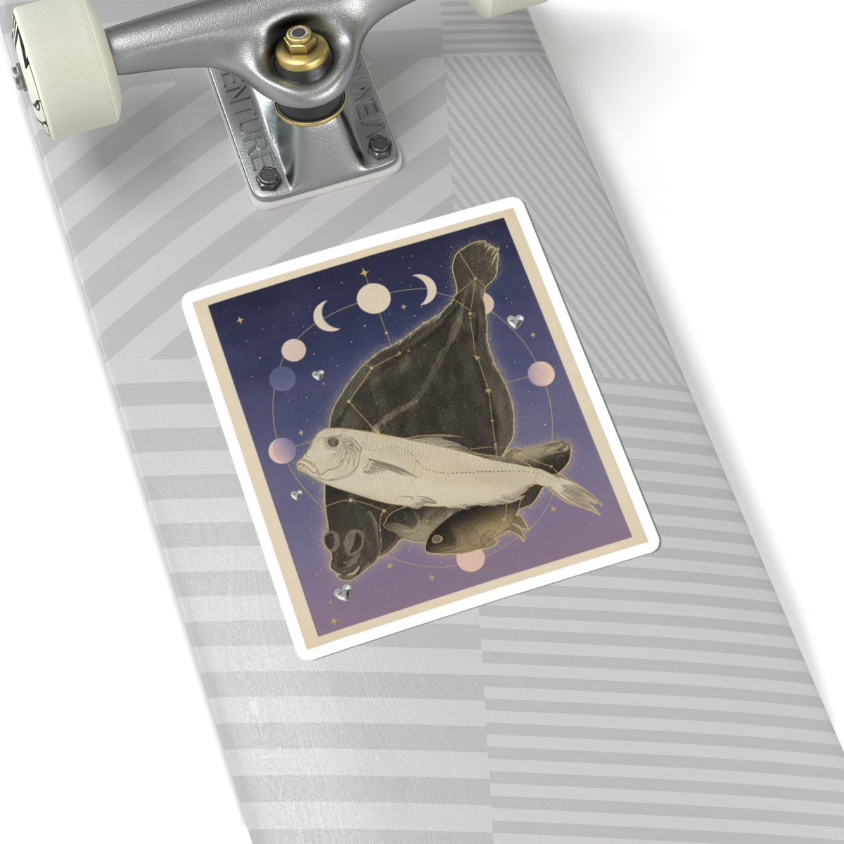 Celestial kiss-cut sticker — product view 23