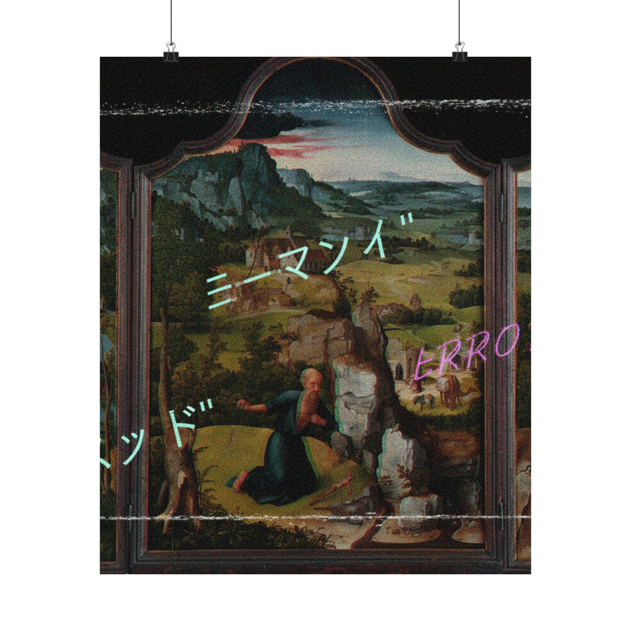 Glitch Culture art print — product view 23