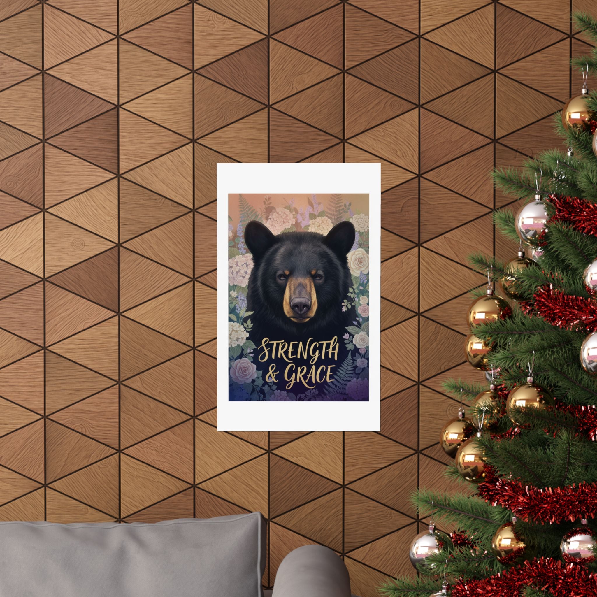 Affirmation — Bear — Matte Poster