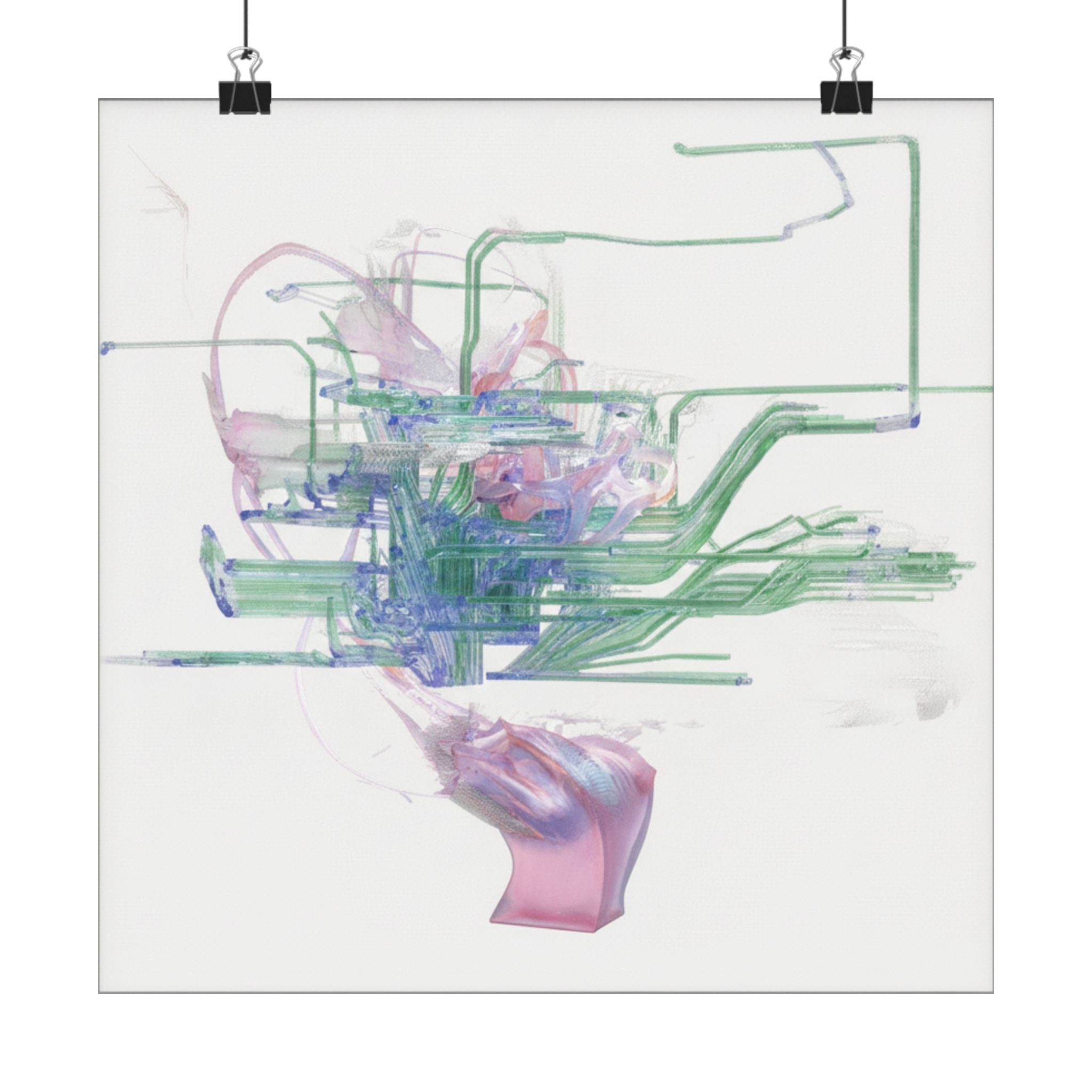 Watercolor — Abstract — Matte Poster
