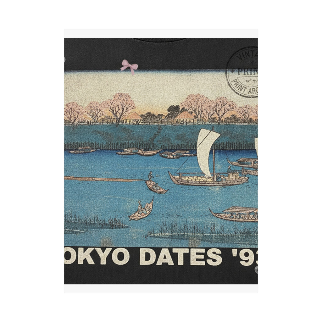Vintage Bootleg — Sumidagawa Mimeguri Hana Zakari No Kei — Matte Poster