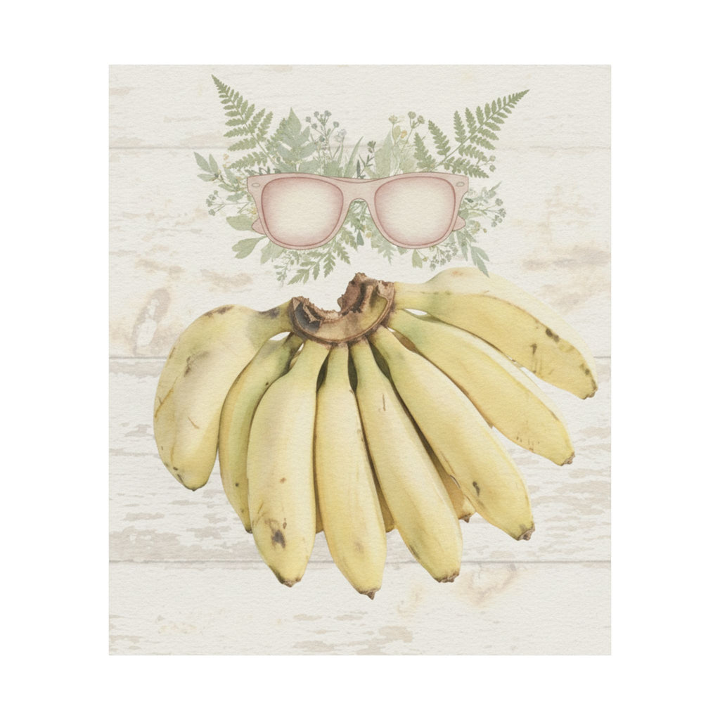 Botanical — Bananas — Matte Poster