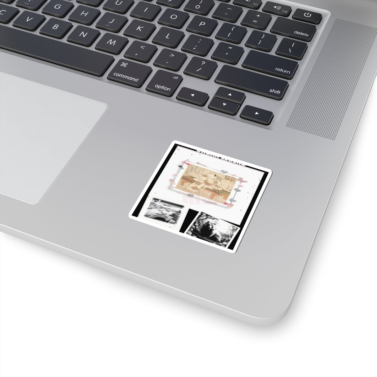 Clothing Collage kiss-cut sticker — product view 11