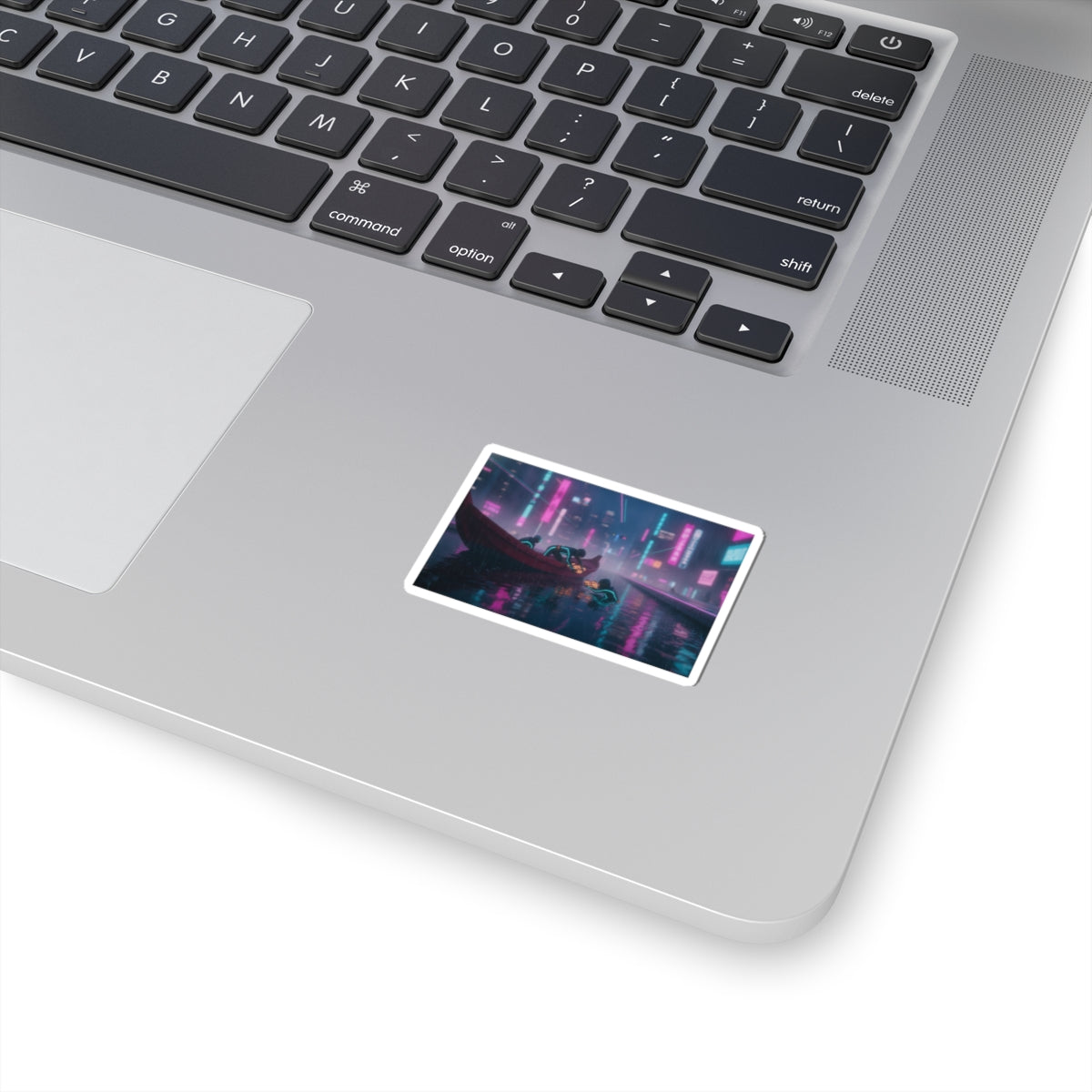 Neon Noir — Seishu Awabi-Tori No Zu — Kiss-Cut Sticker