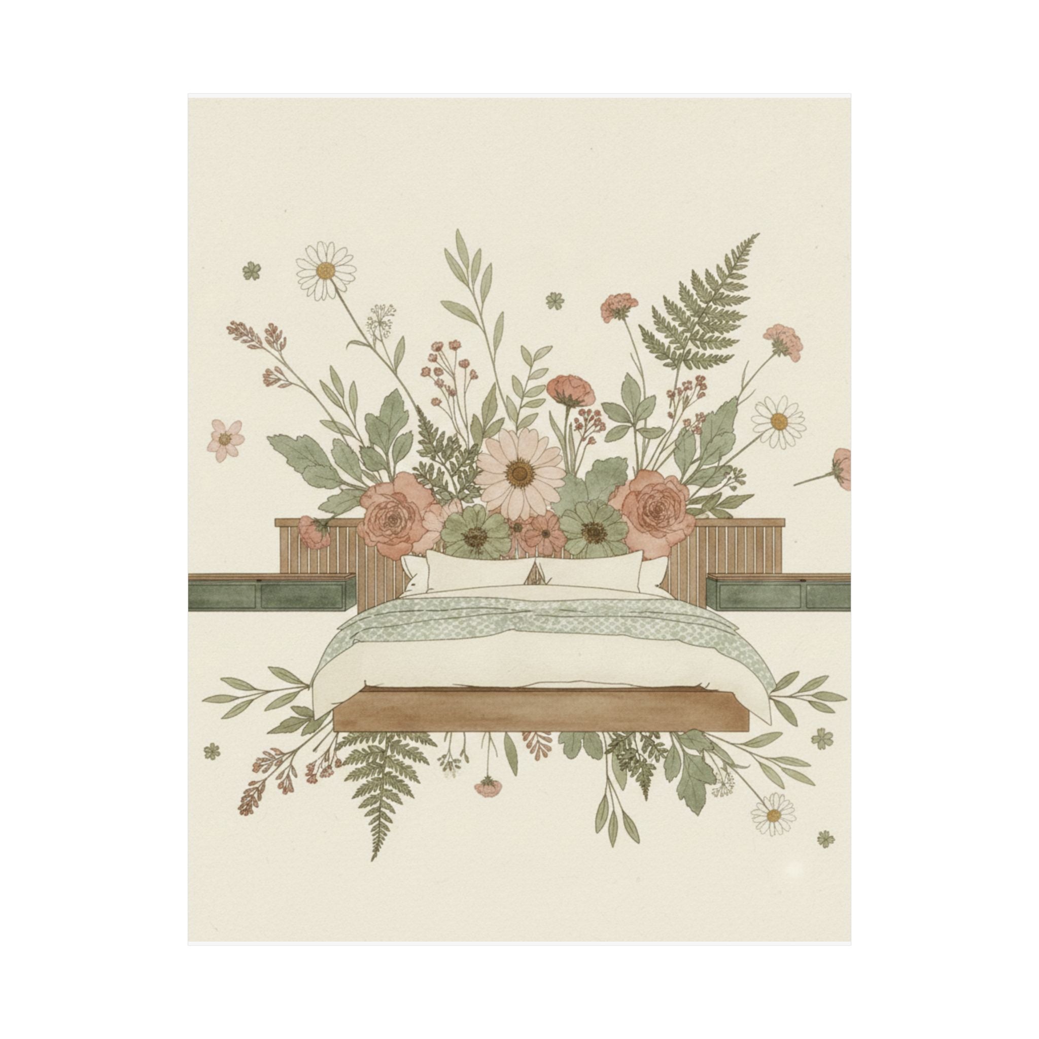 Botanical — Bedroom — Matte Poster