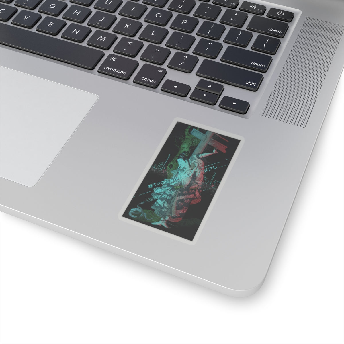 Glitch Culture — Portrait Of An Actor — Kiss-Cut Sticker