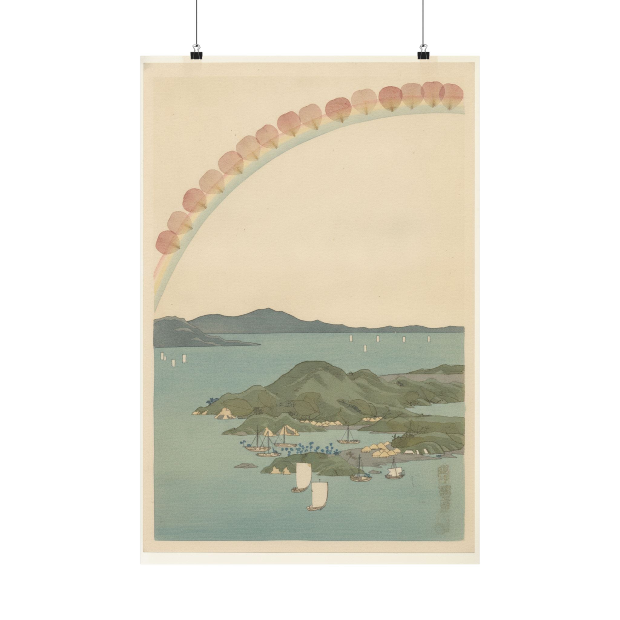 Botanical — Tsushima Kaigan Yubare — Matte Poster