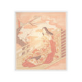 Southern Sunset — Court Lady Praising The Plum Blossom — Kiss-Cut Sticker