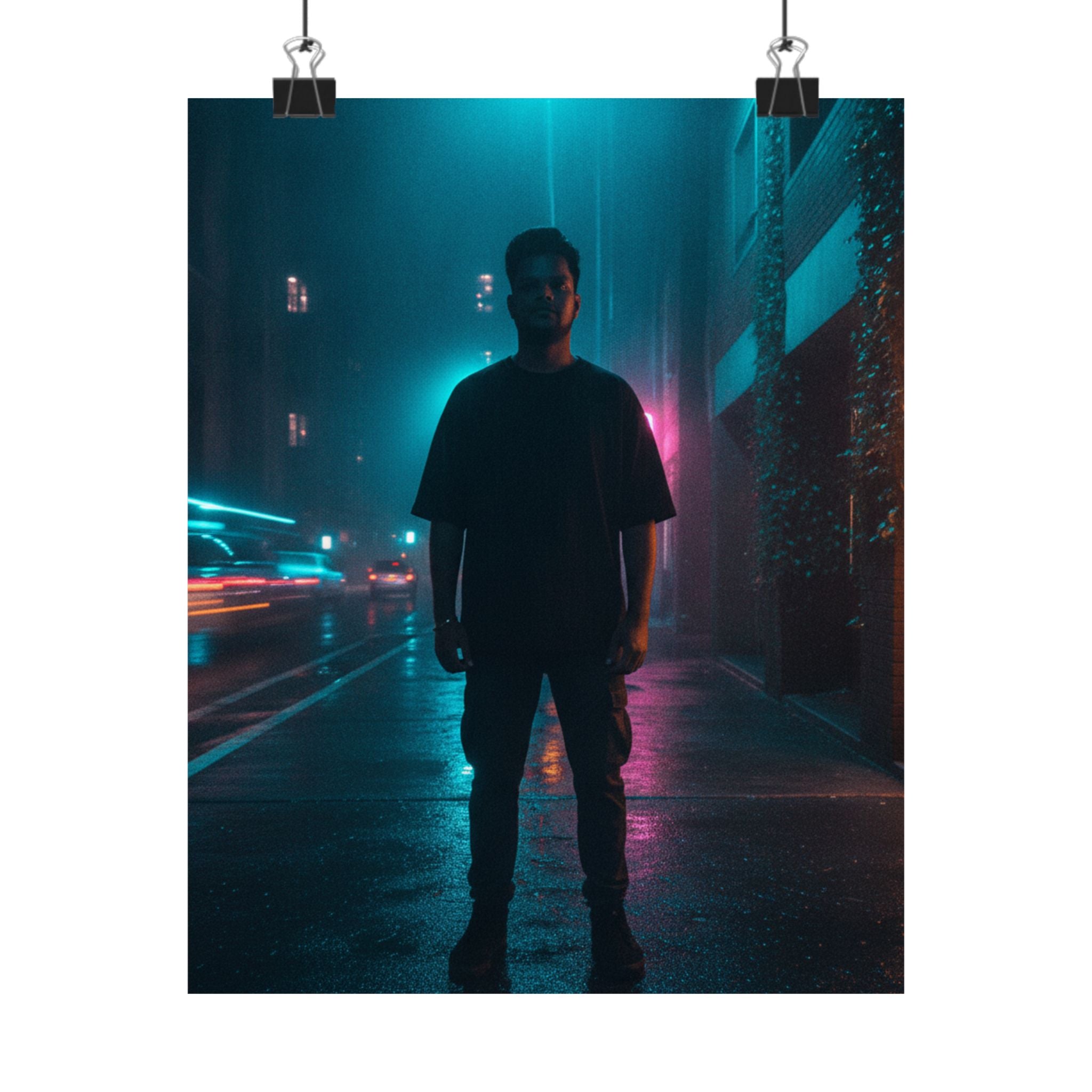 Neon Noir art print — product view 6