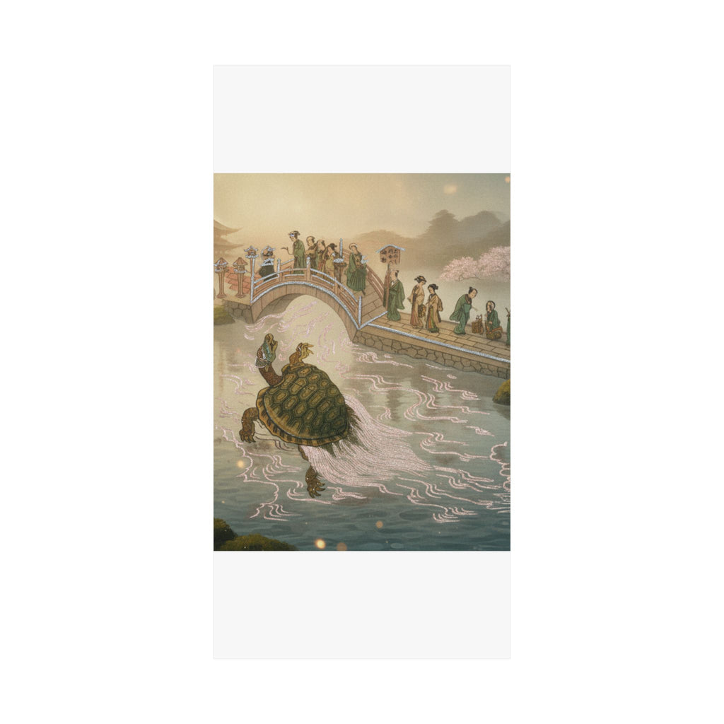 Scenic Nature — Shinabazu Benten Kaicho: Ceremony Of Worshipping Benten At Shinabazu Temple — Matte Poster