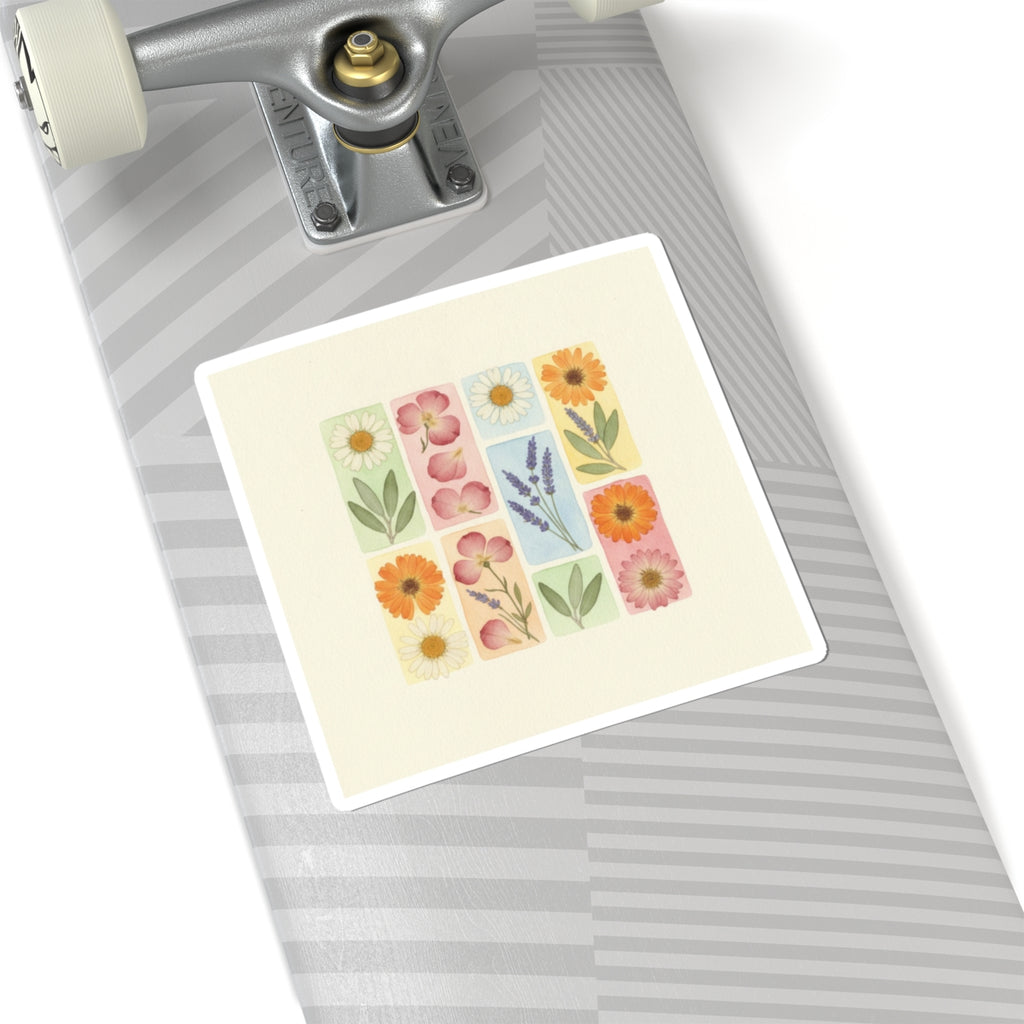 Botanical — Abstract — Kiss-Cut Sticker