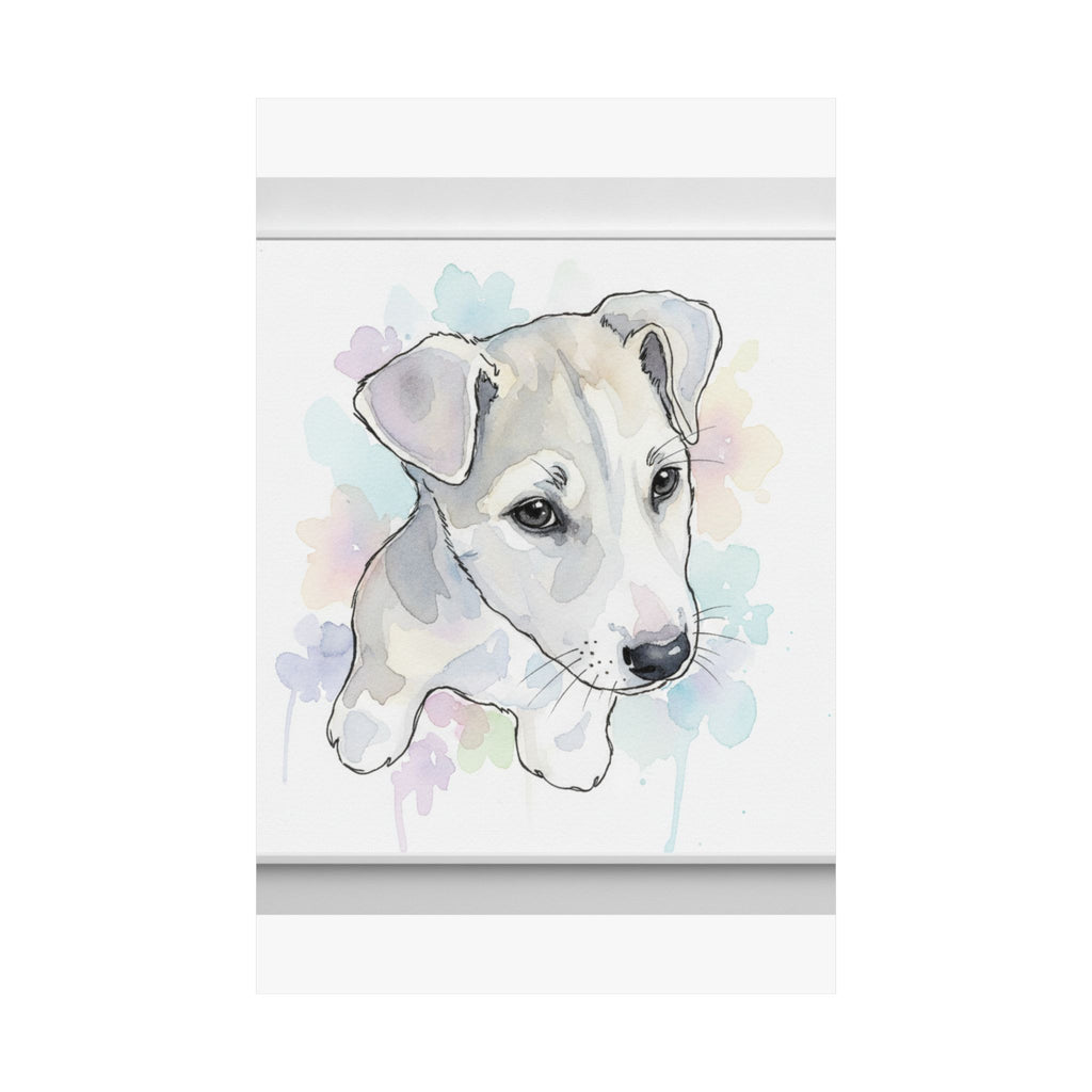Watercolor — Dog — Matte Poster