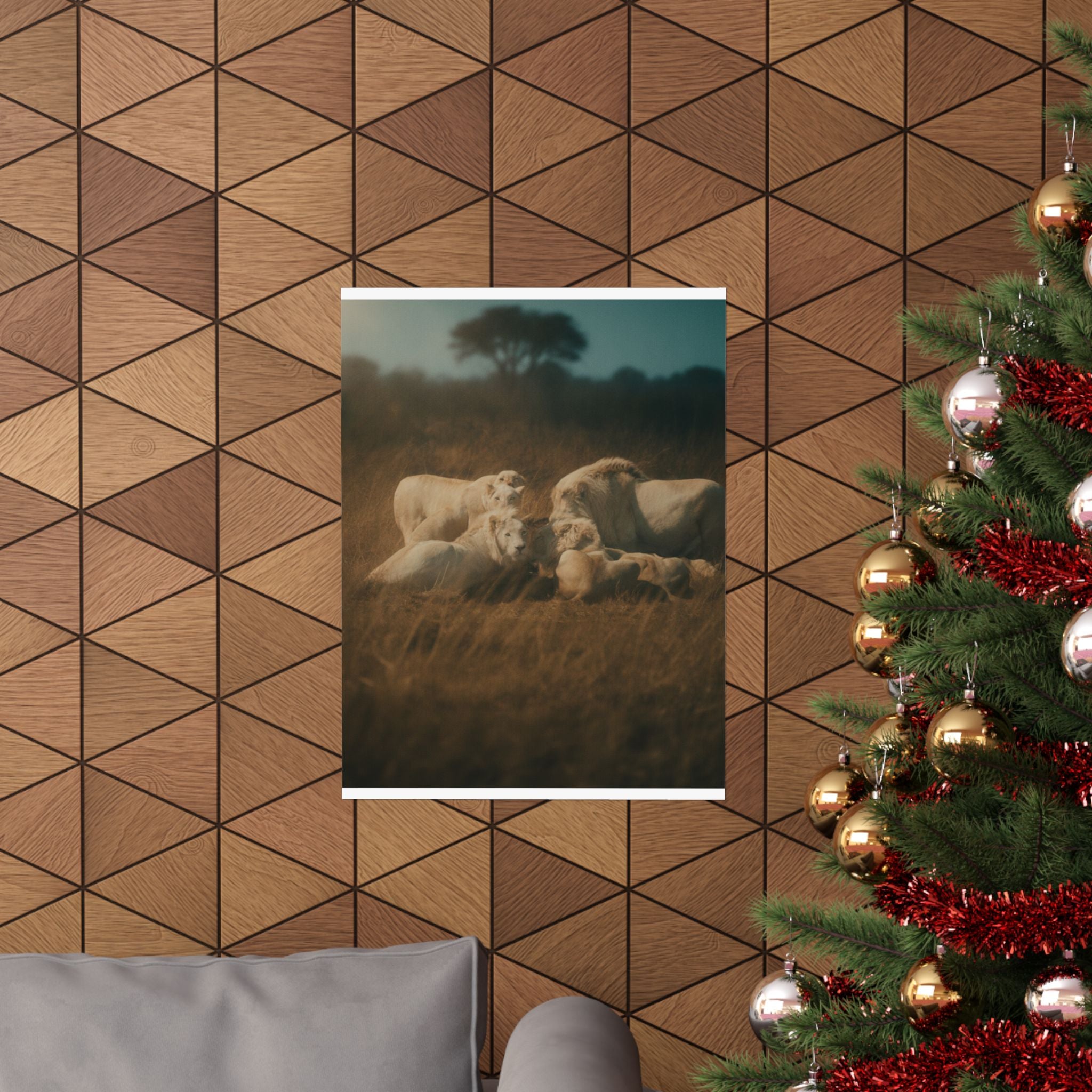 Cinematic — Lion — Matte Poster