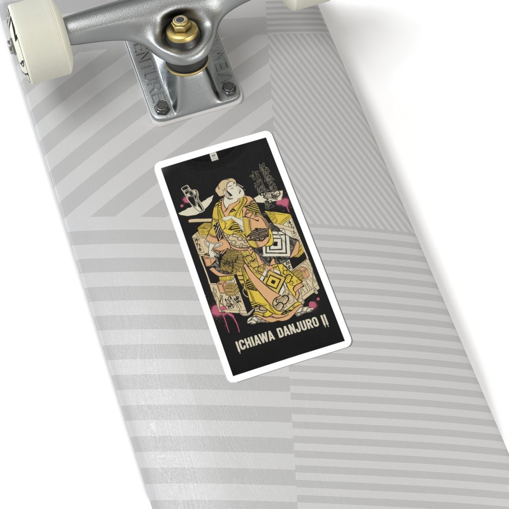 Streetwear Collage — The Actor Ichikawa Danjuro Ii, 1688–1758 — Kiss-Cut Sticker