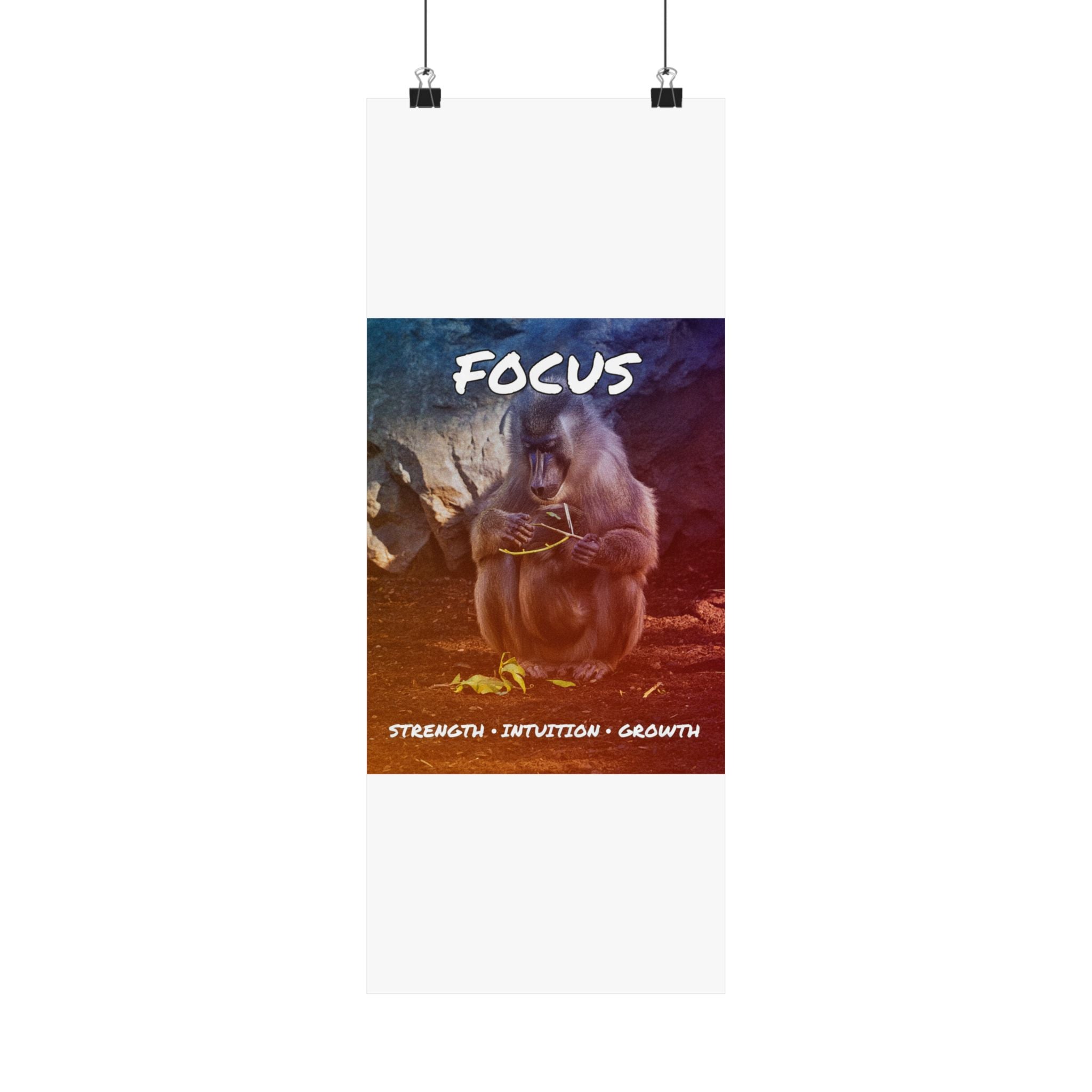 Affirmation — Primate — Matte Poster