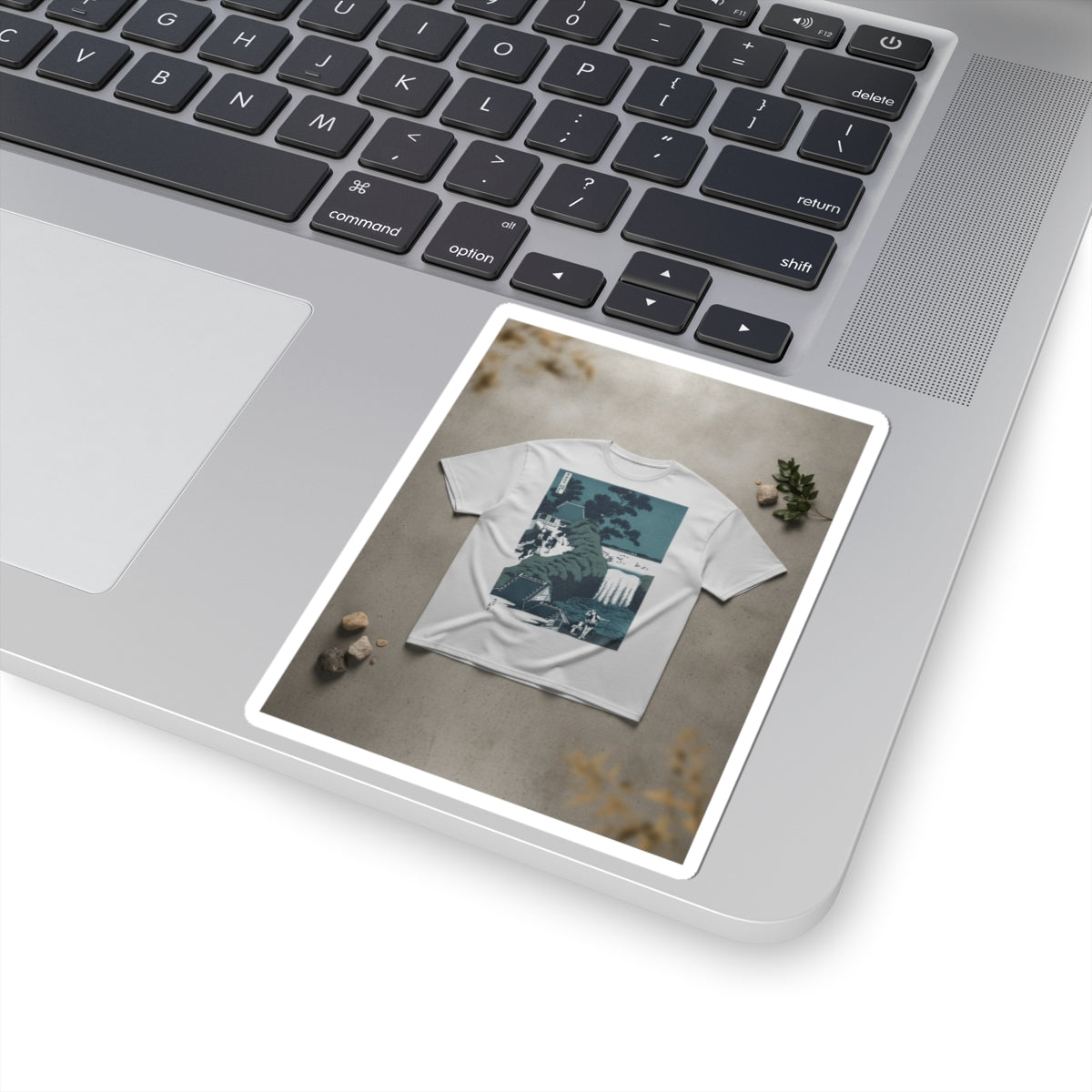 Product Marketing — Fall Of Aoiga Oka, Yedo — Kiss-Cut Sticker