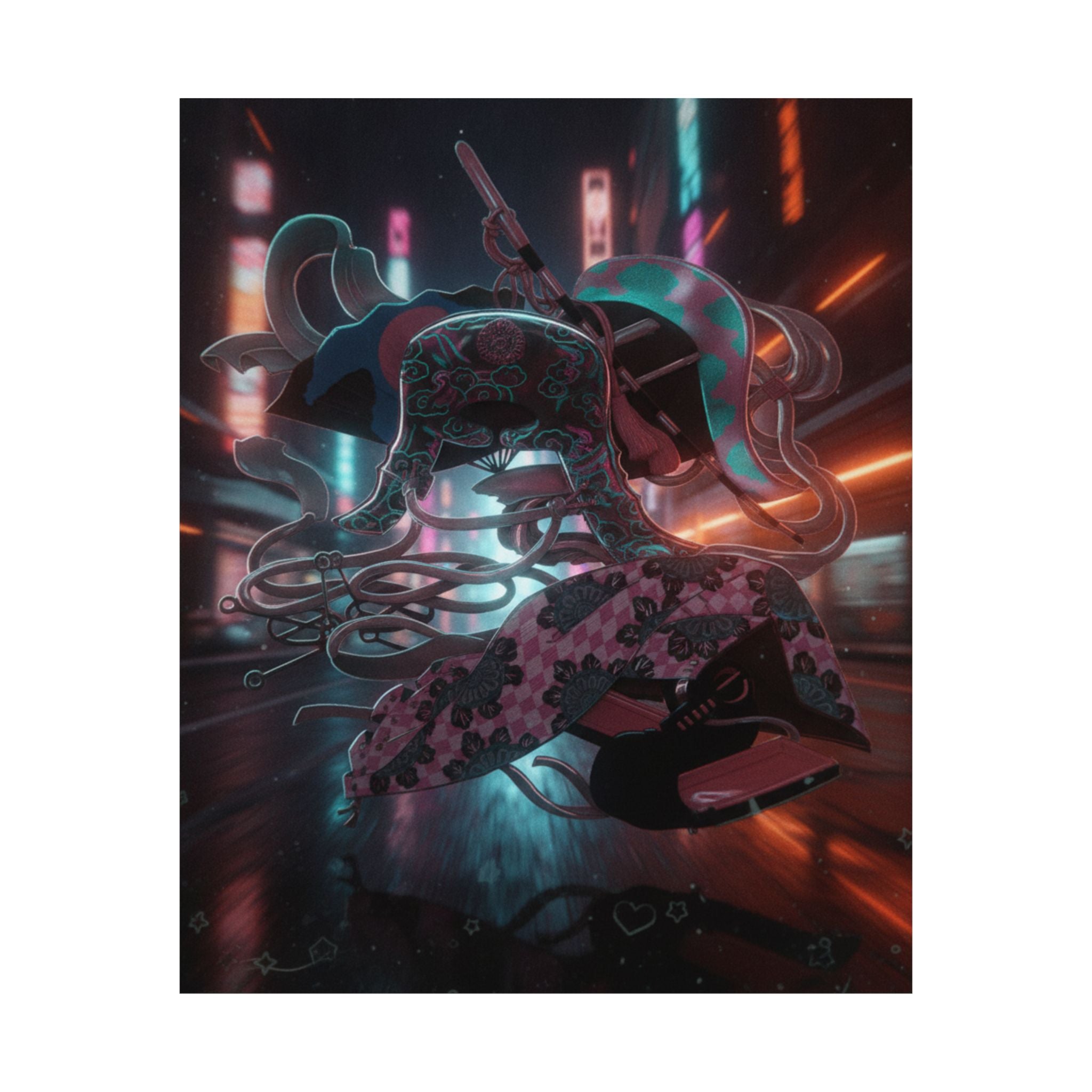 Fast Furious — Saddle And Other Pieces Of Harness — Matte Poster