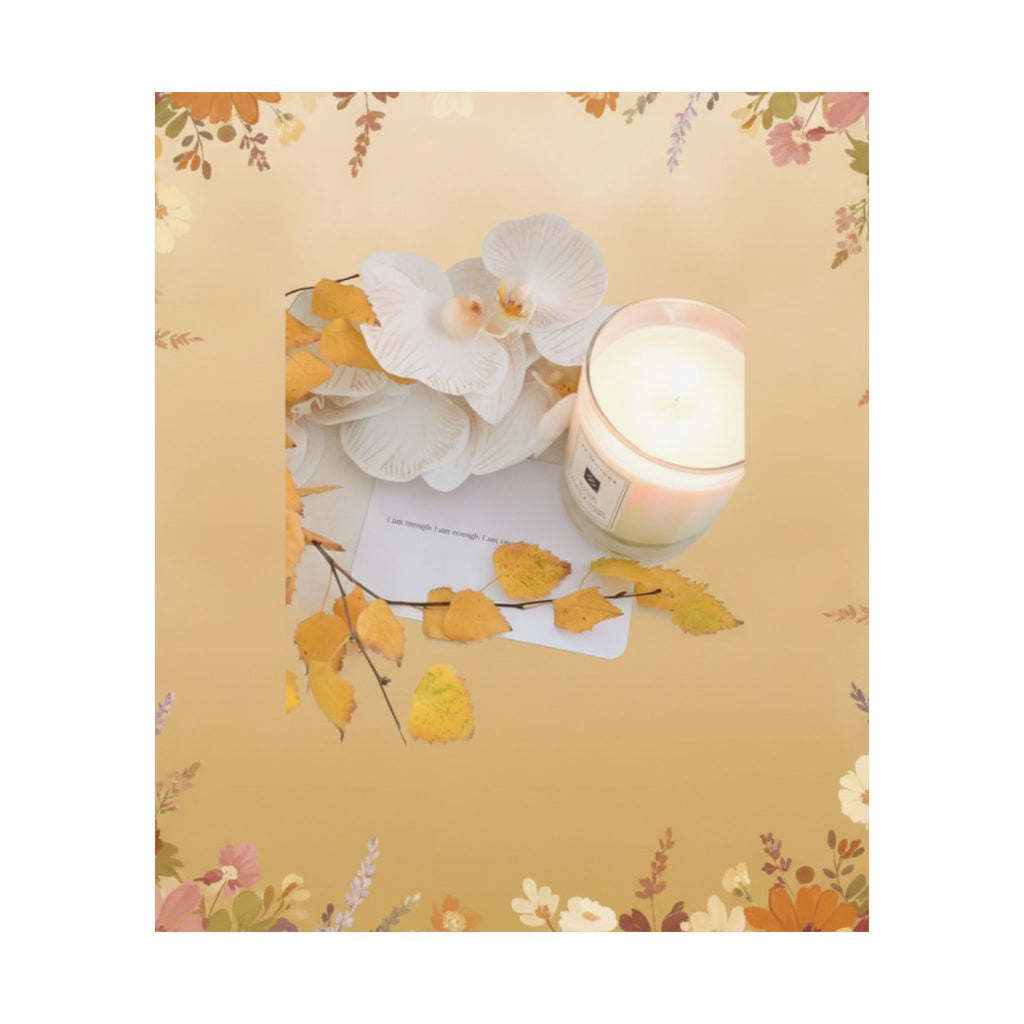 Affirmation — Candle — Matte Poster