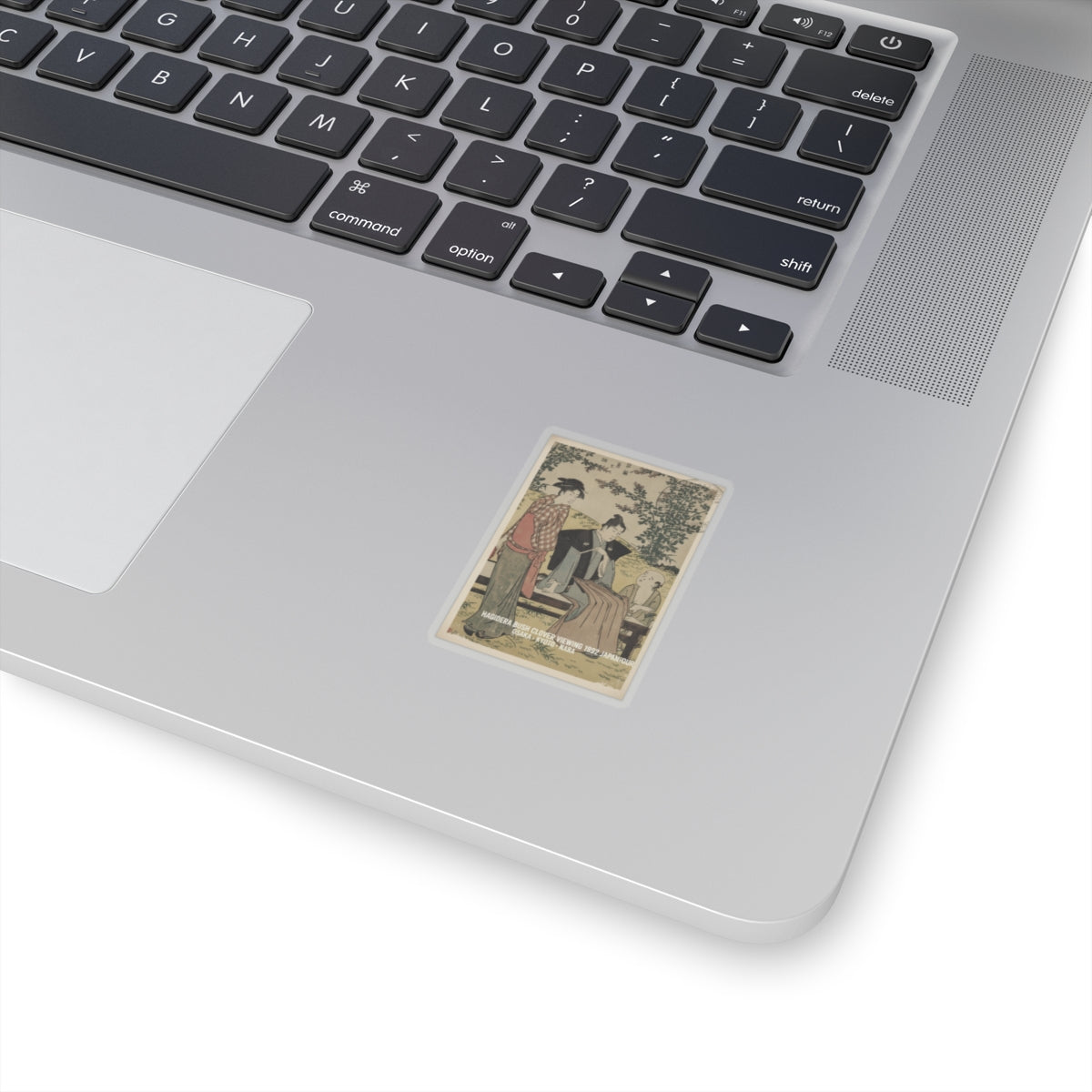 Vintage Bootleg — Viewing The Bush Clover At Hagidera — Kiss-Cut Sticker