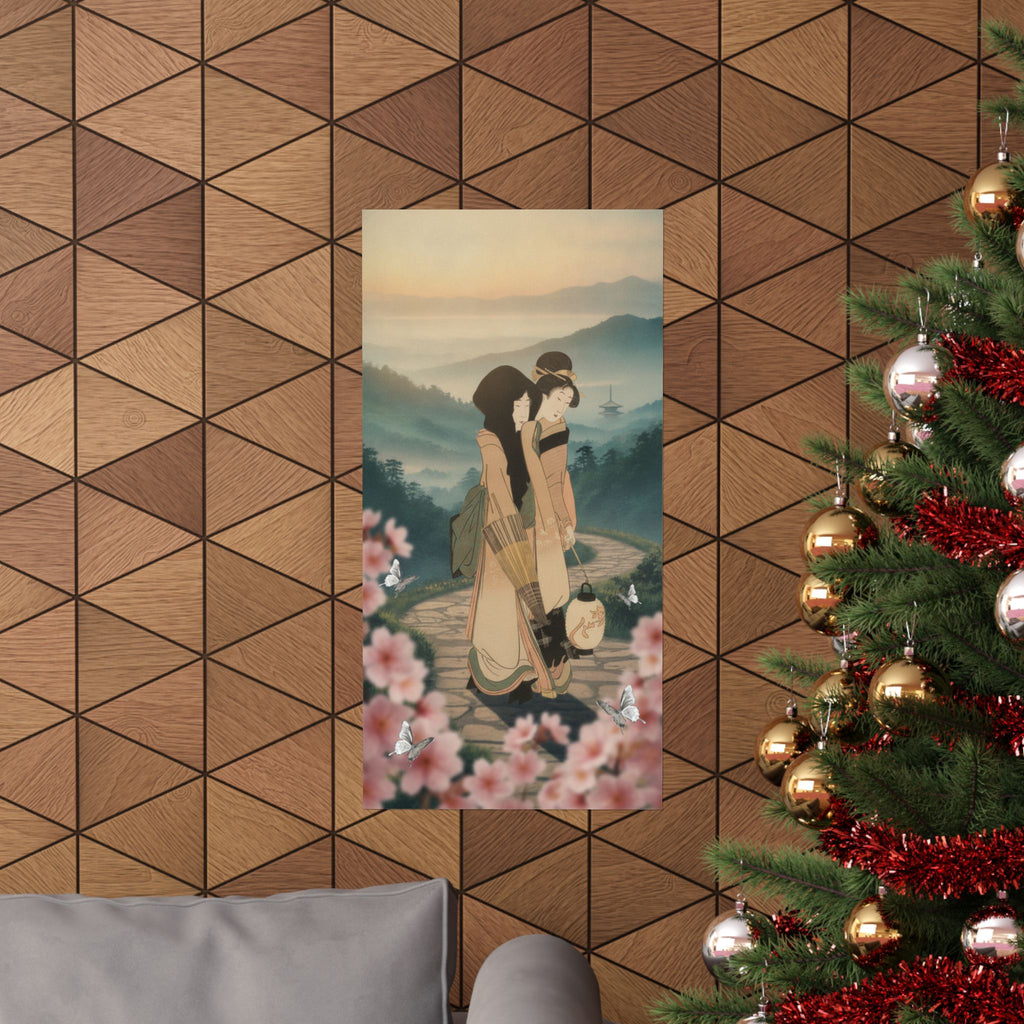 Scenic Nature — “Geisha” From The Series Three Amusements Of Contemporary Beauties (Tōsei Bijin  — Matte Poster