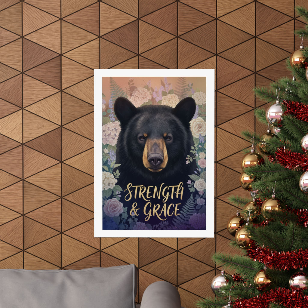 Affirmation — Bear — Matte Poster