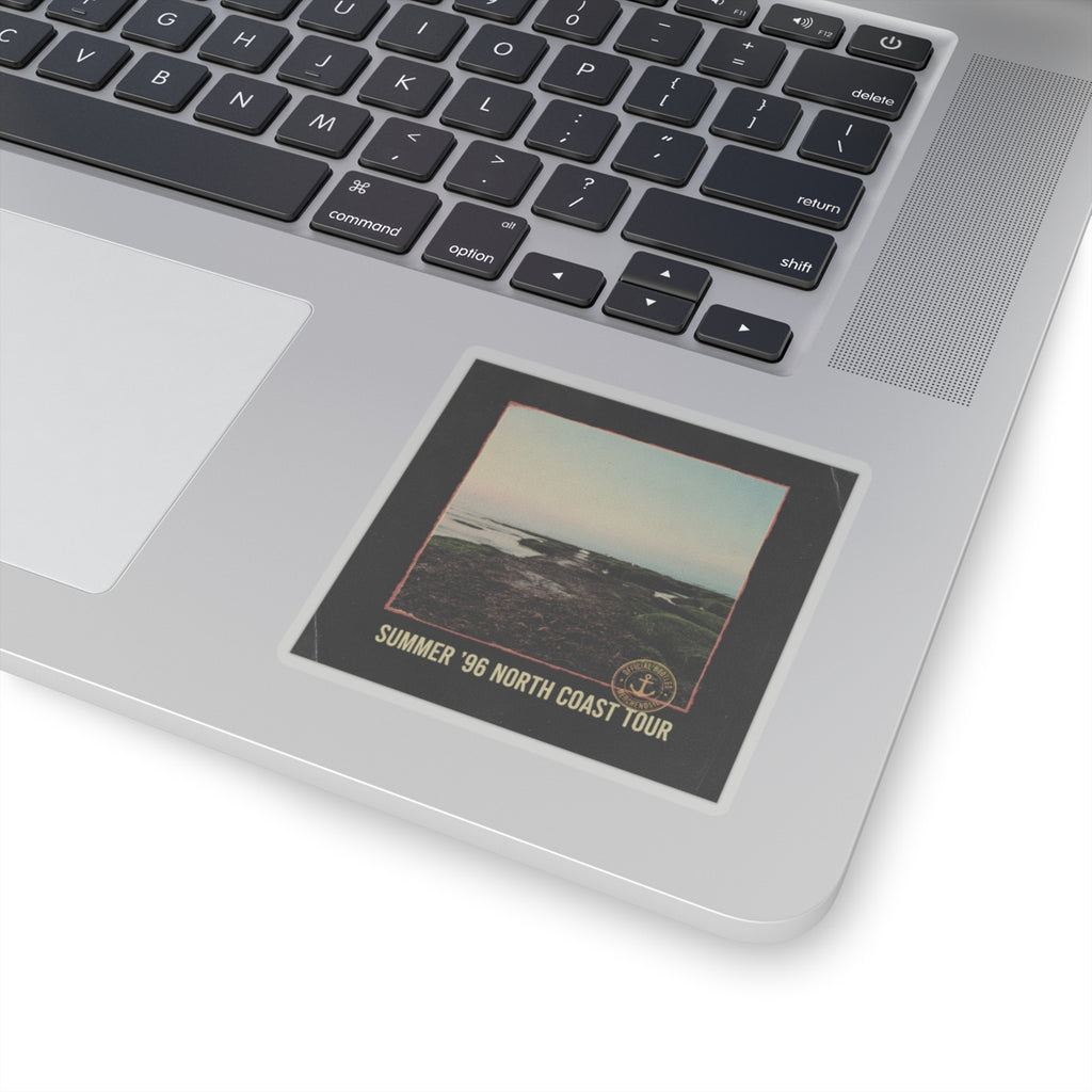 Vintage Bootleg — Beach — Kiss-Cut Sticker