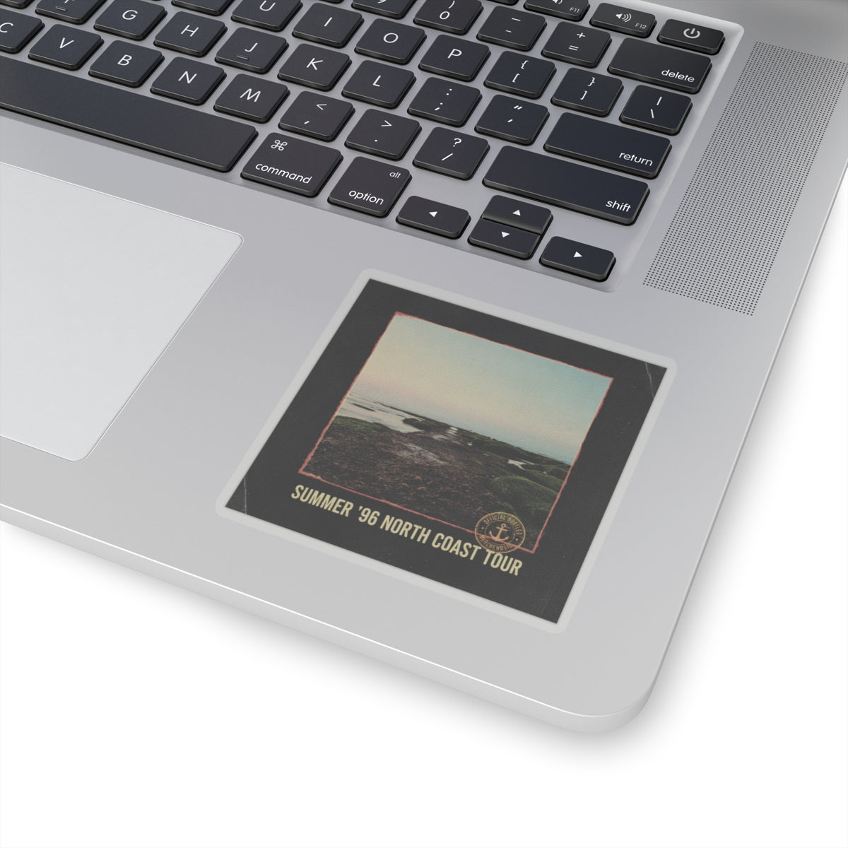 Vintage Bootleg — Beach — Kiss-Cut Sticker