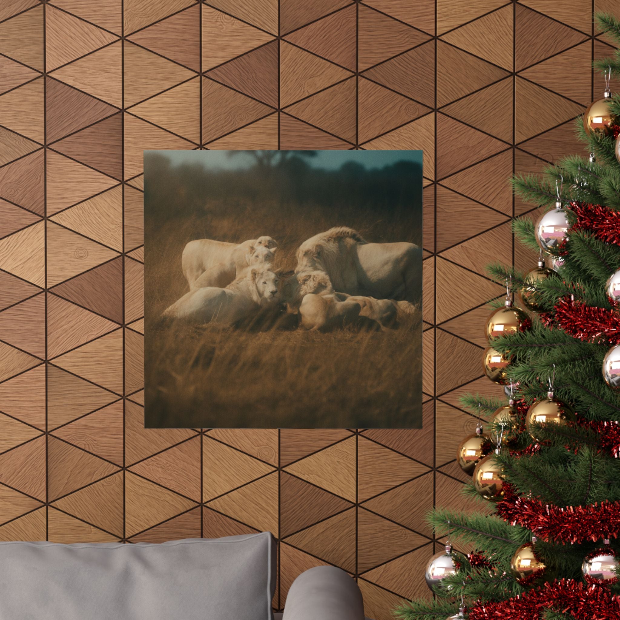 Cinematic — Lion — Matte Poster