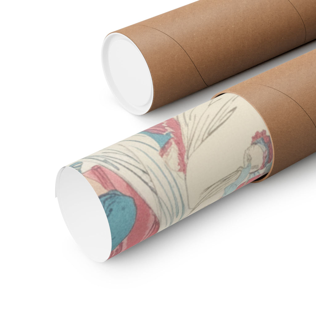 Watercolor — Mirror Of National Costumes Of All Nations  (Bankoku Ishō Kagami) — Matte Poster