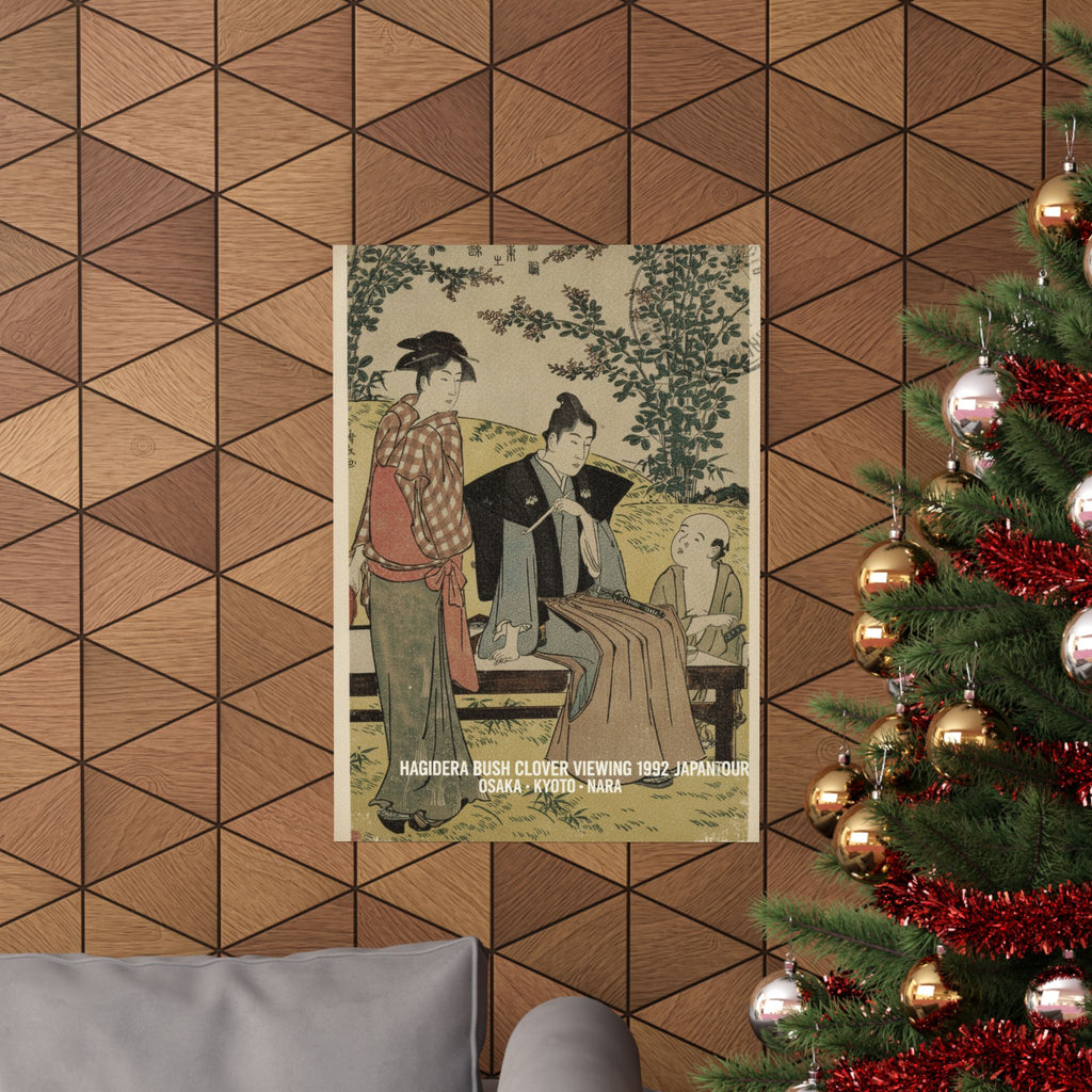 Vintage Bootleg — Viewing The Bush Clover At Hagidera — Matte Poster