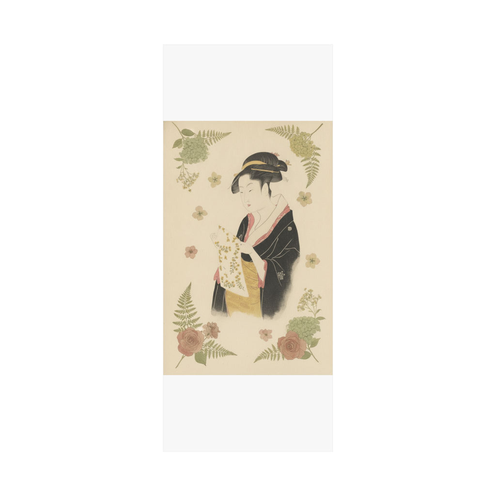 Botanical — The Lady Tomimoto Toyohina Reading A Letter — Matte Poster
