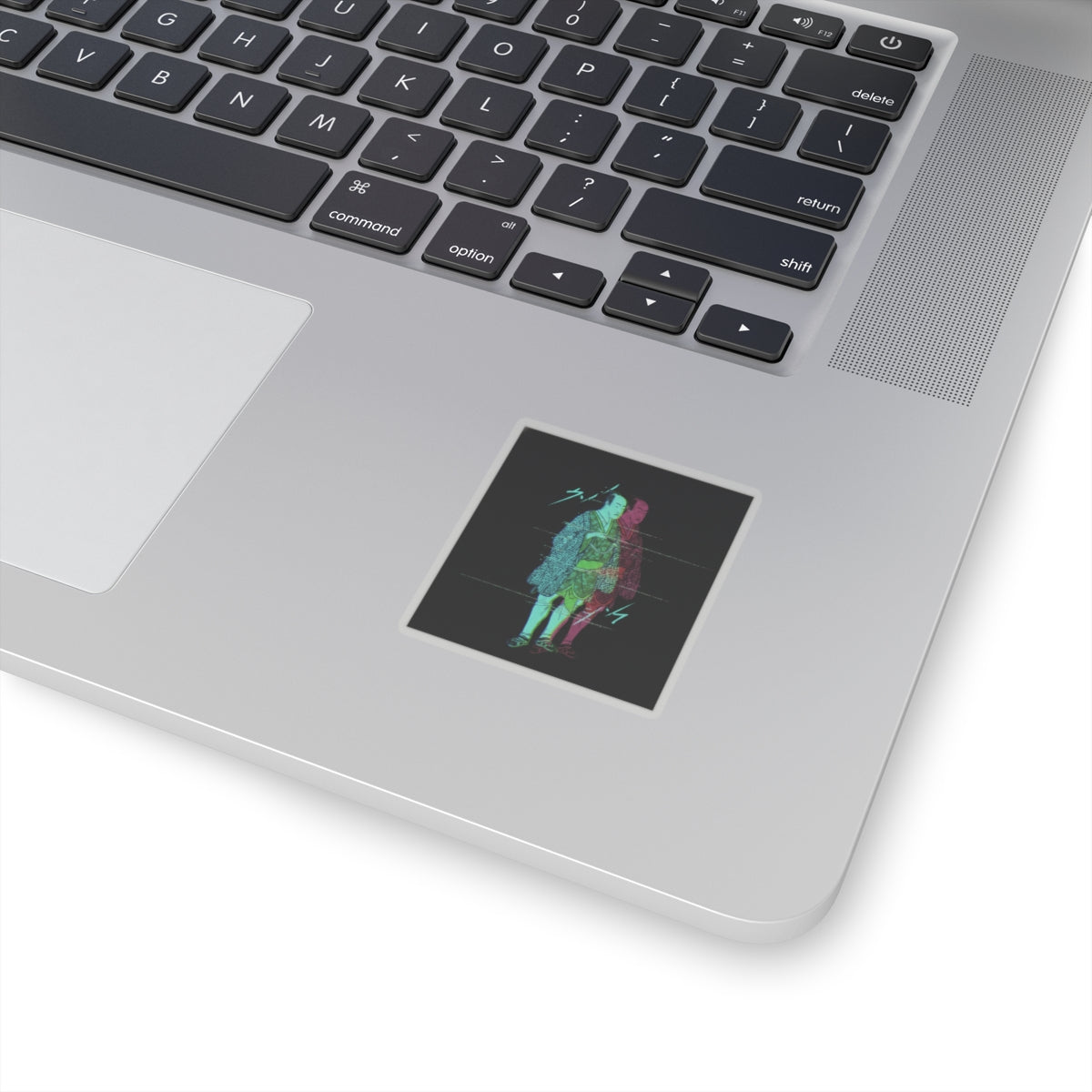 Glitch Culture — The Fourth Matsumoto Koshiro As A Man Dressed In A Short Kimono — Kiss-Cut Sticker