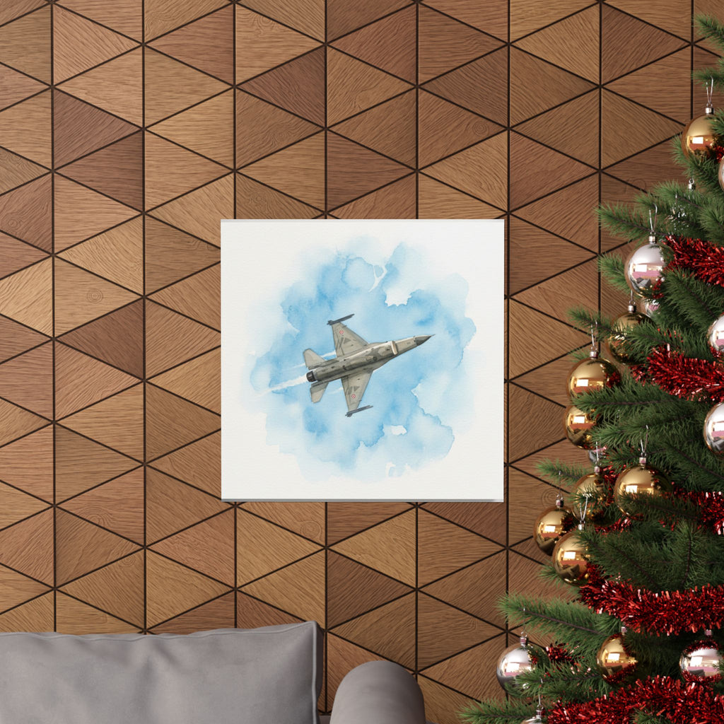 Watercolor — Aircraft — Matte Poster