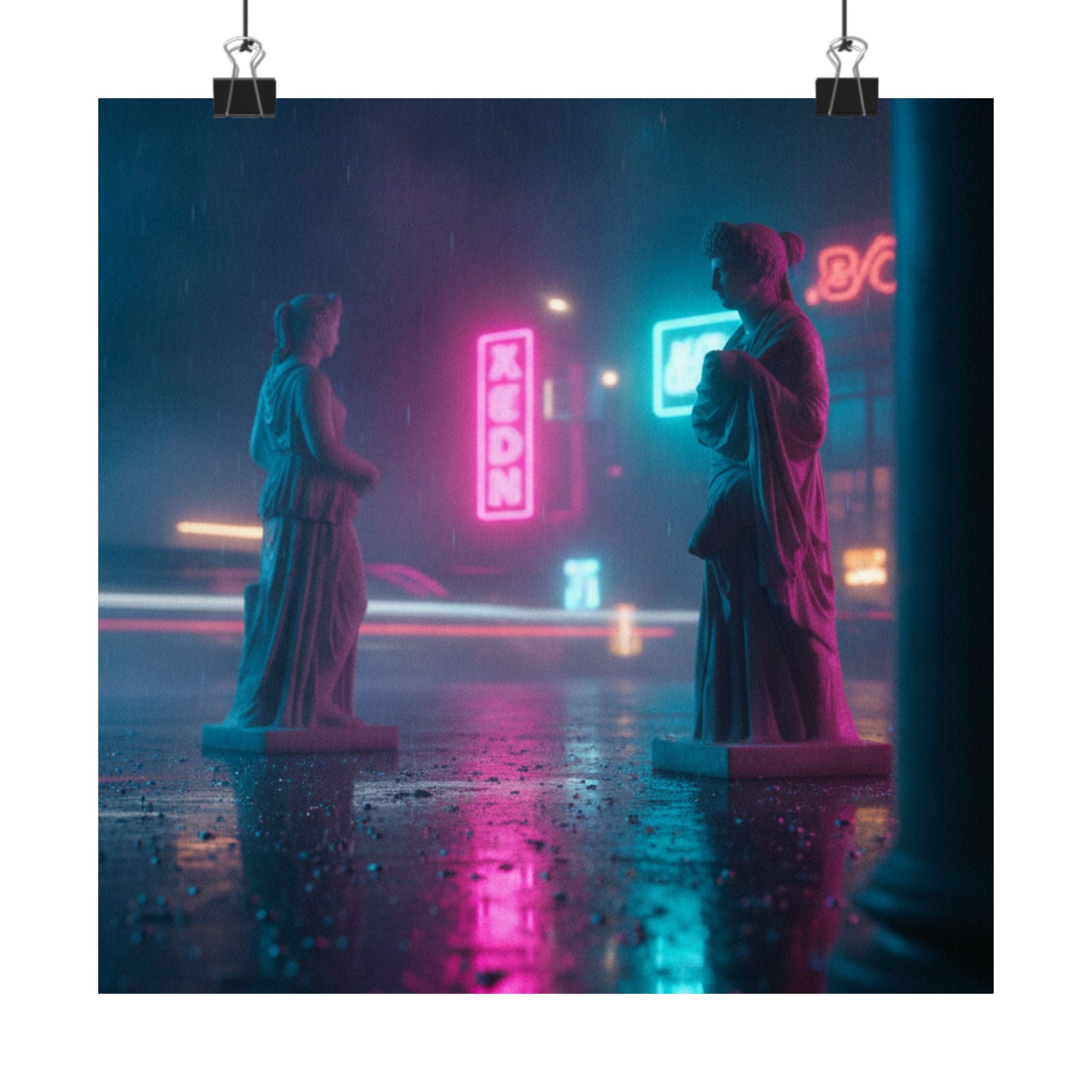 Neon Noir art print — product view 11