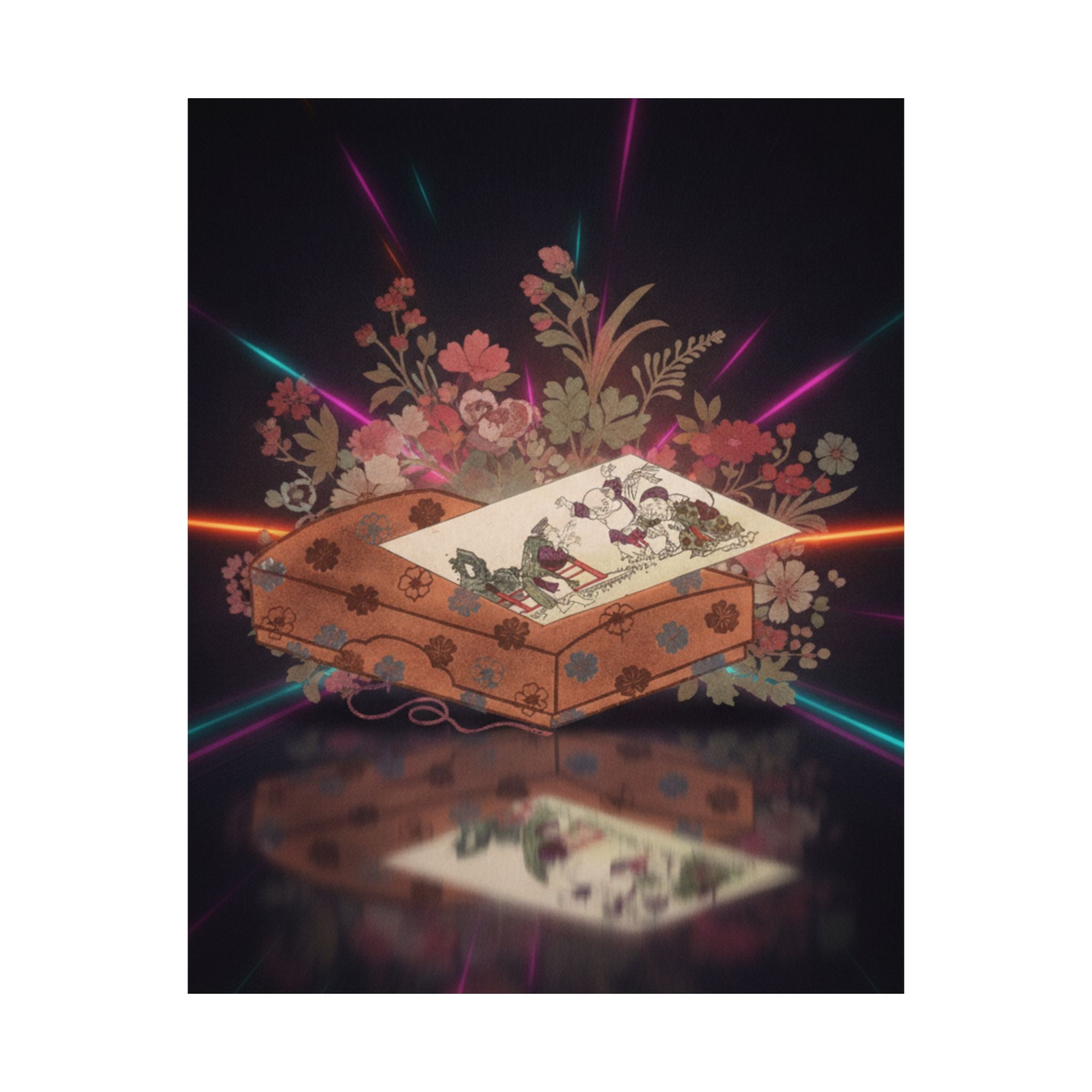 Fast Furious — Surimono And A Box — Matte Poster