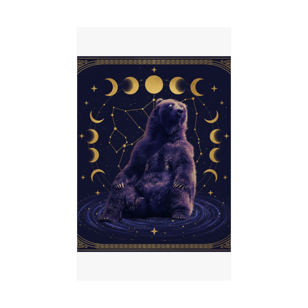 Celestial — Bear — Matte Poster