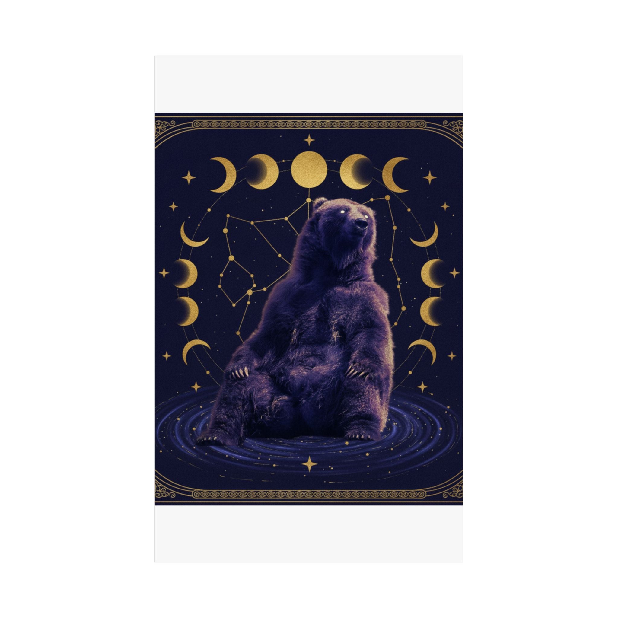 Celestial — Bear — Matte Poster