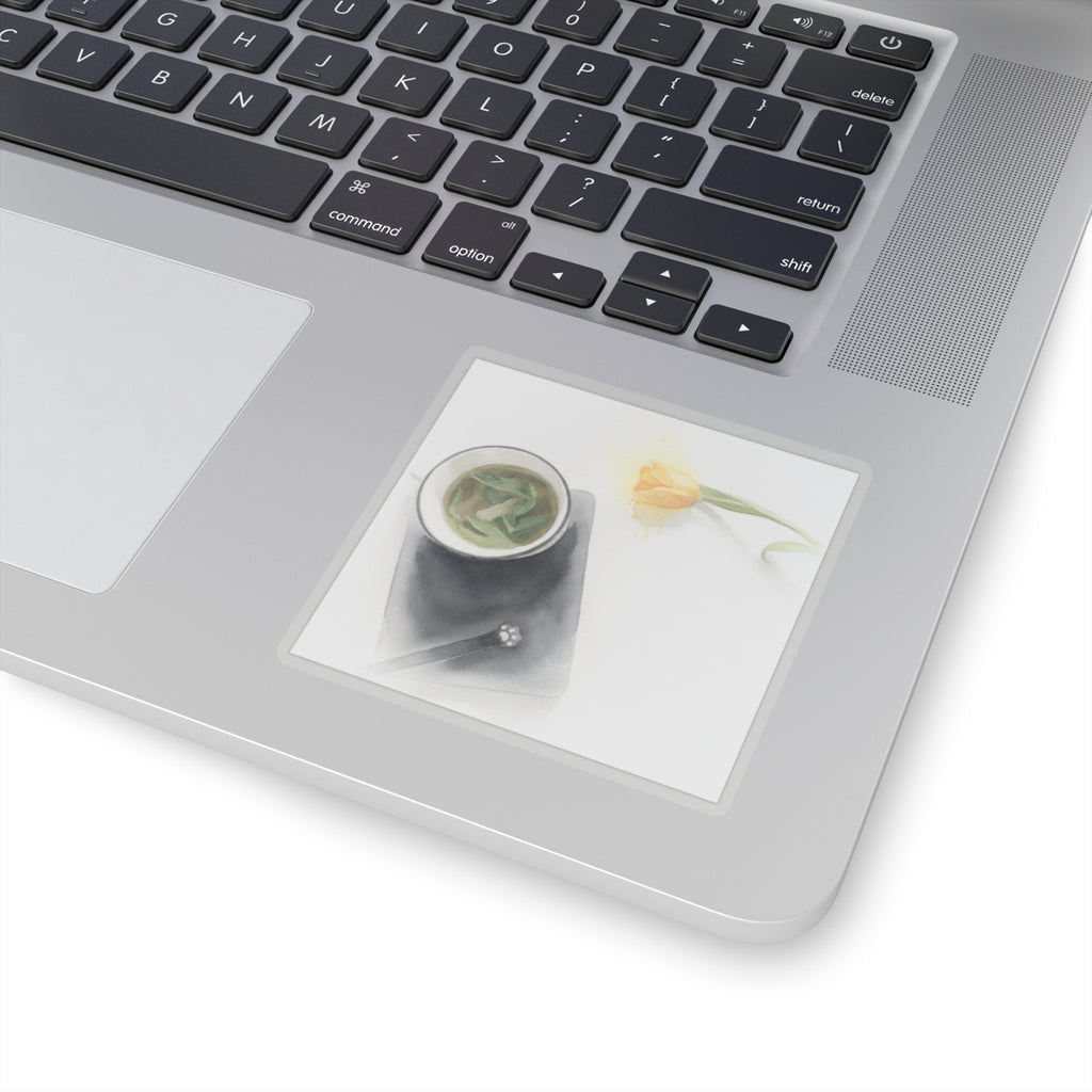 Watercolor — Flower — Kiss-Cut Sticker
