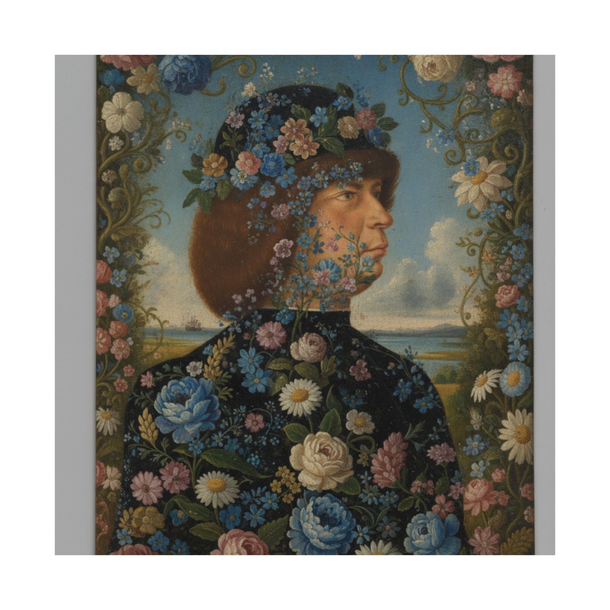 Glitch Culture — Person — Matte Poster