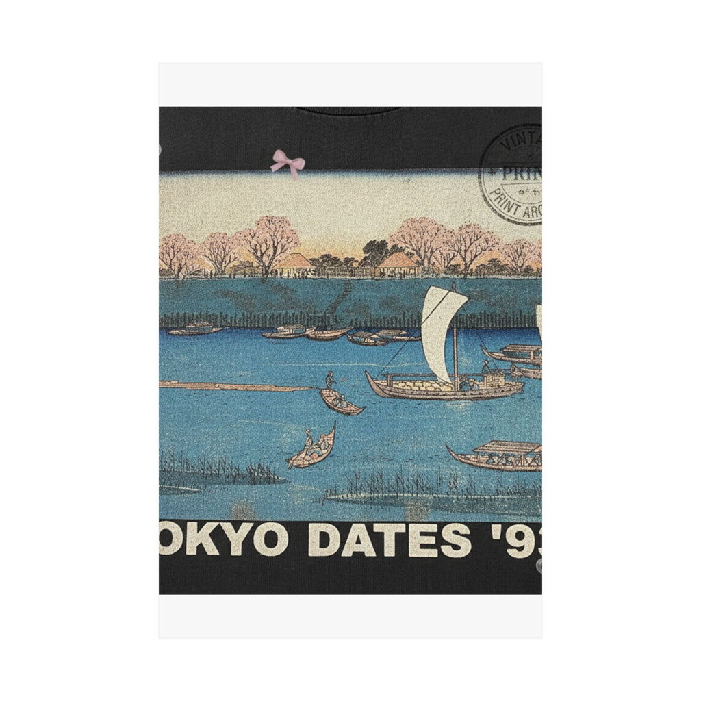 Vintage Bootleg — Sumidagawa Mimeguri Hana Zakari No Kei — Matte Poster