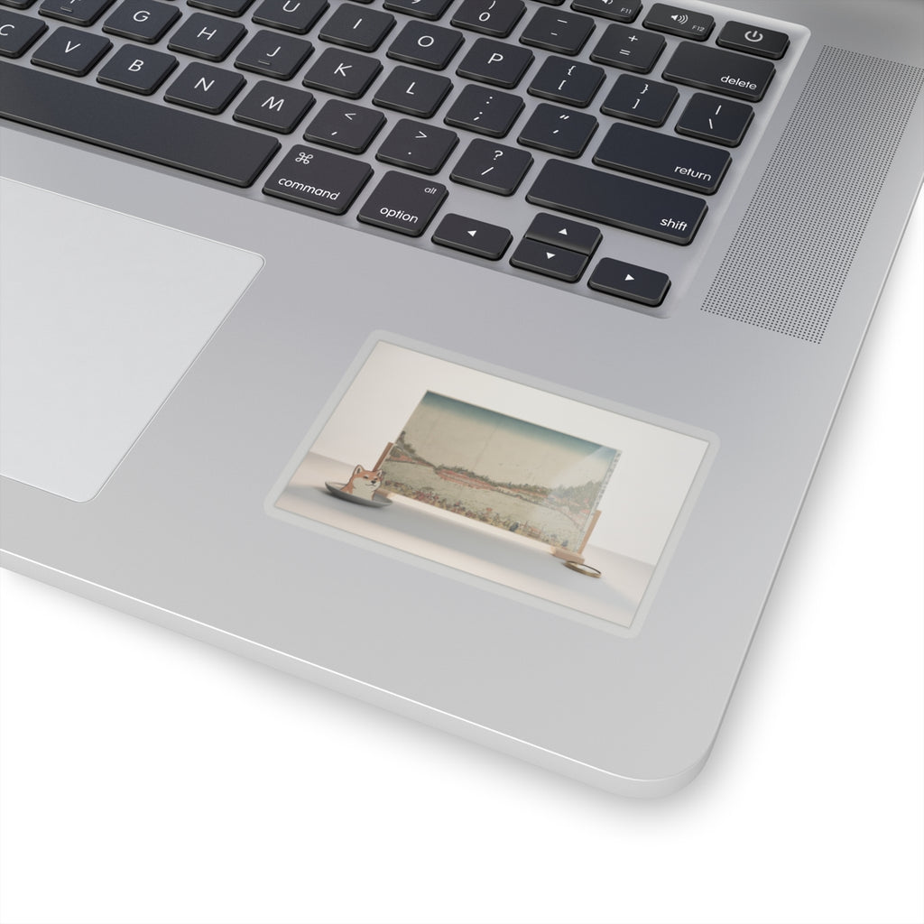 Product Marketing — Perspective Print: Shinobazu Pond — Kiss-Cut Sticker